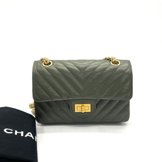 Chanel - 2.55 - Leather - Green