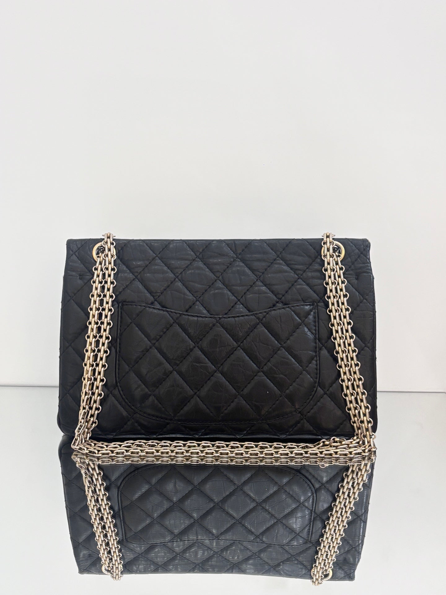 Chanel - 2.55 - Leather - Black