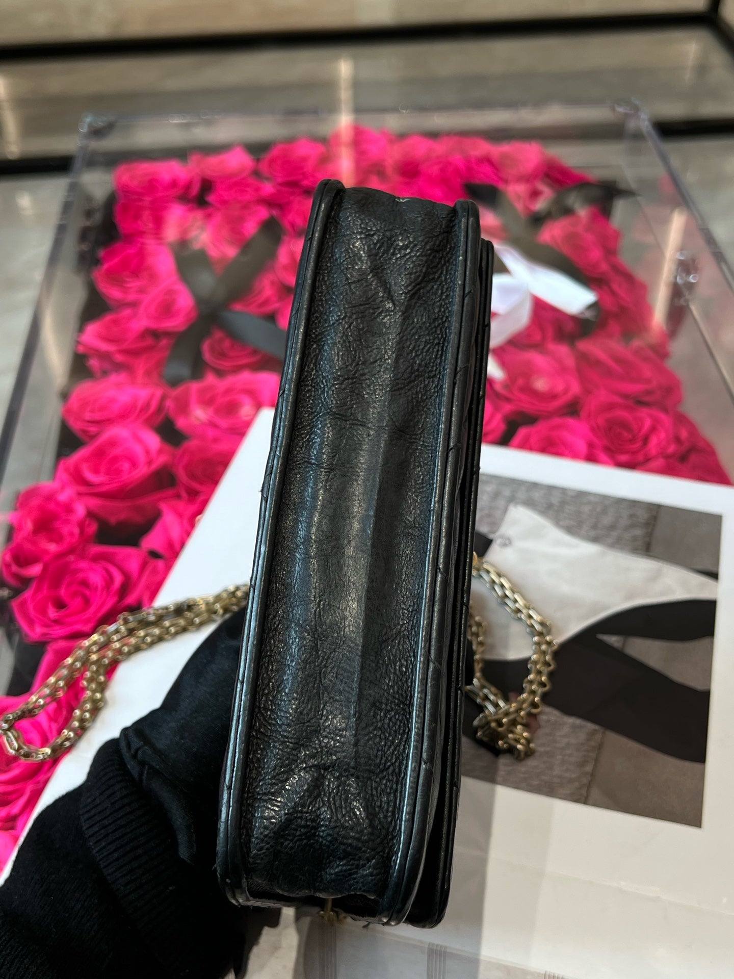 Chanel - 2.55 - Leather - Black
