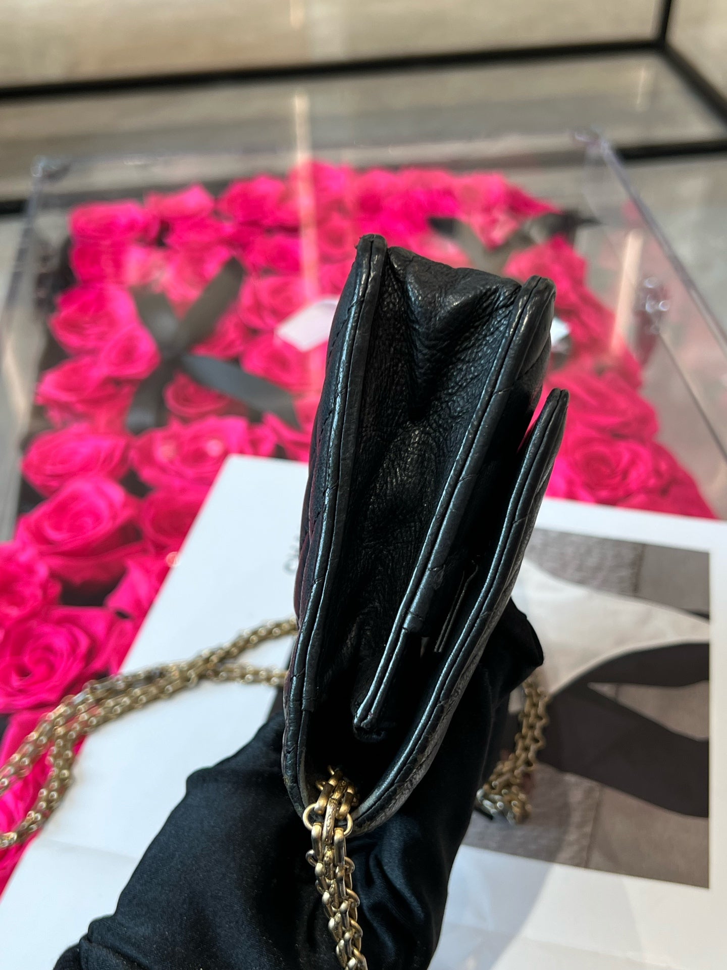 Chanel - 2.55 - Leather - Black