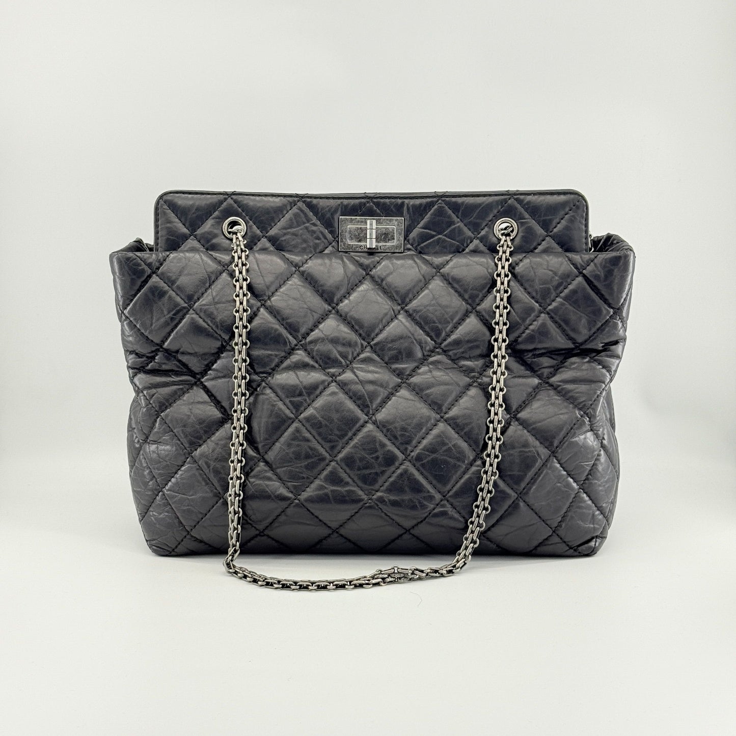 Chanel - 2.55 - Leather - Black