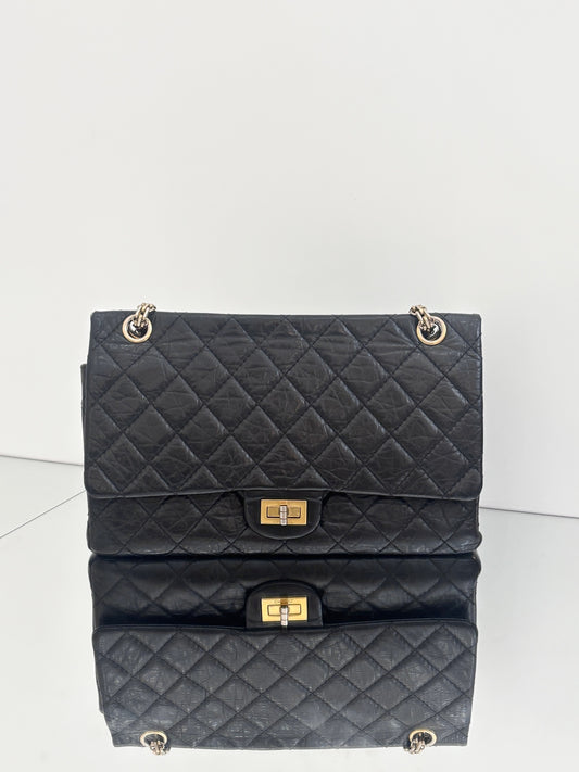 Chanel - 2.55 - Leather - Black