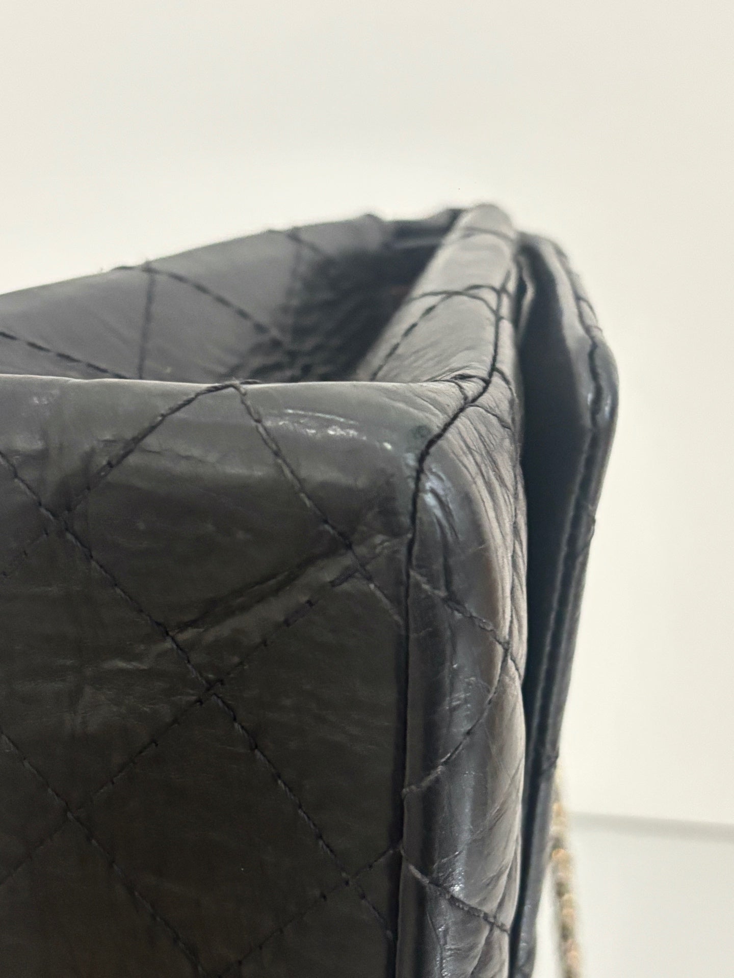 Chanel - 2.55 - Leather - Black