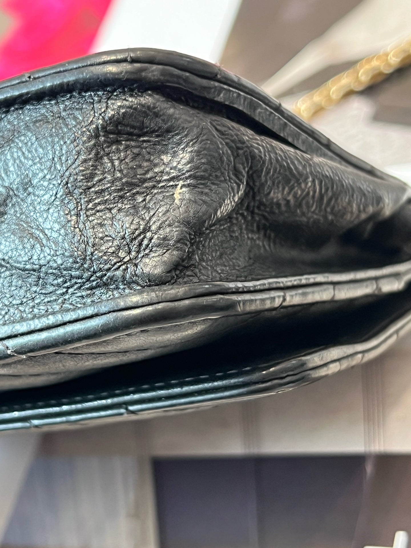 Chanel - 2.55 - Leather - Black