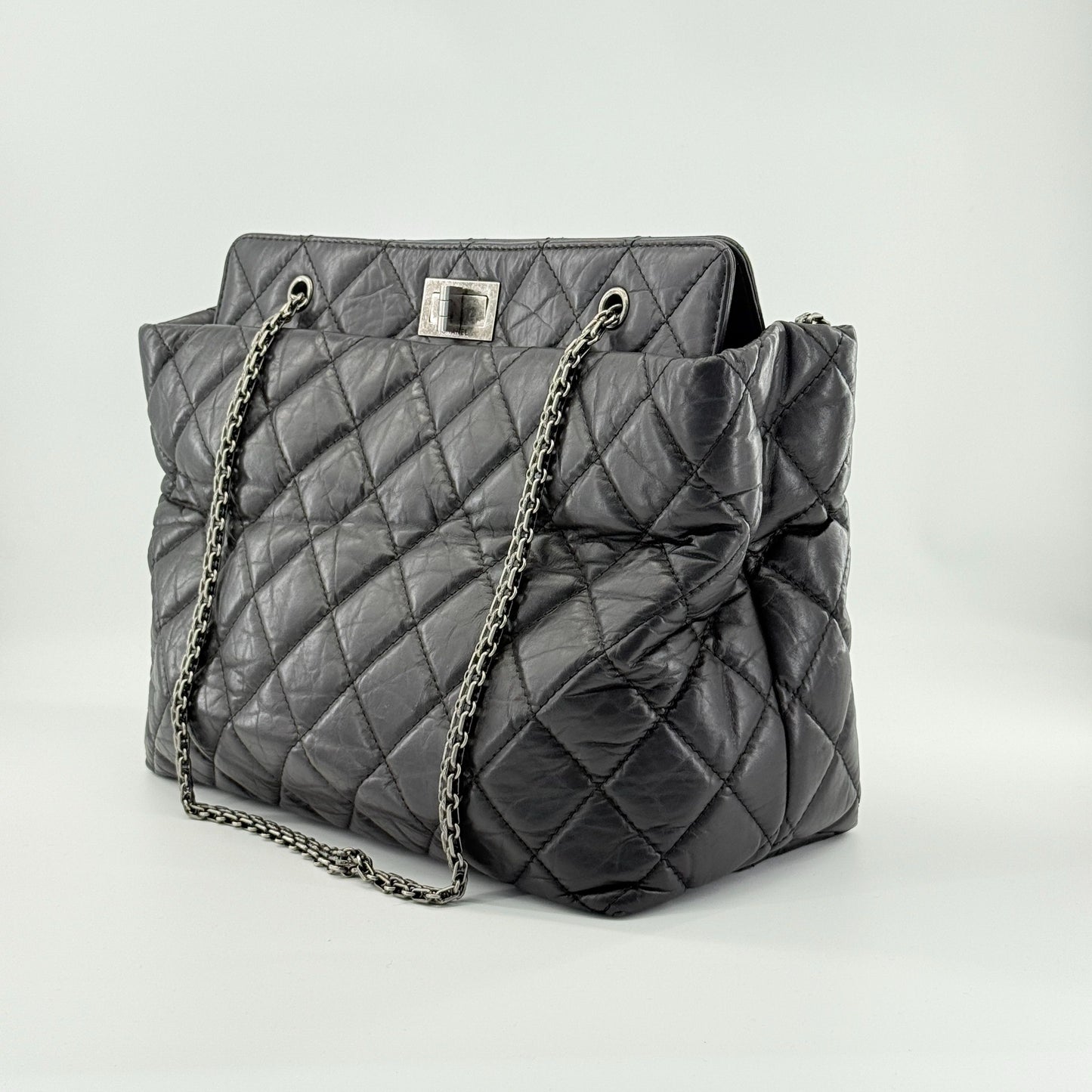 Chanel - 2.55 - Leather - Black