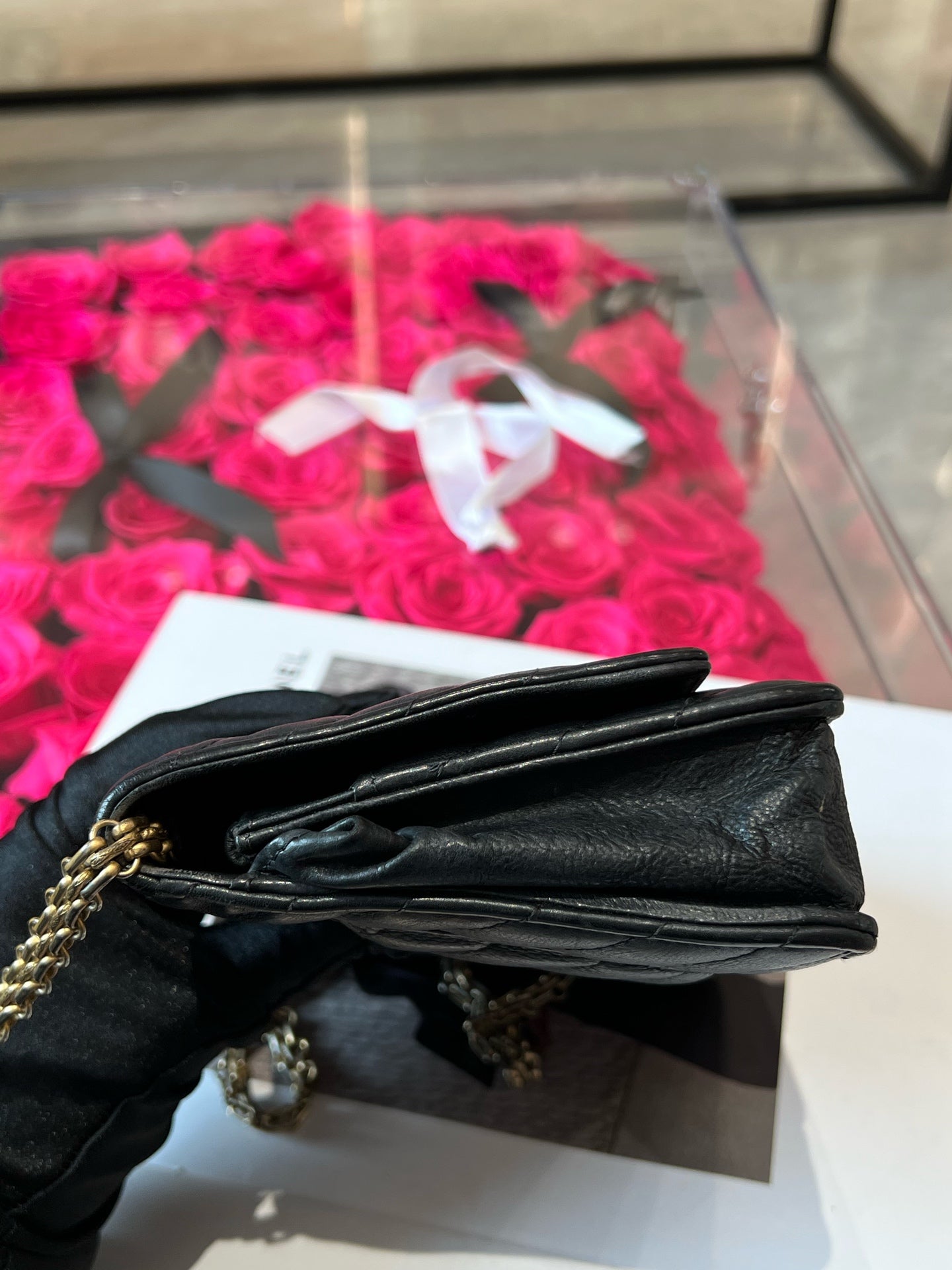 Chanel - 2.55 - Leather - Black