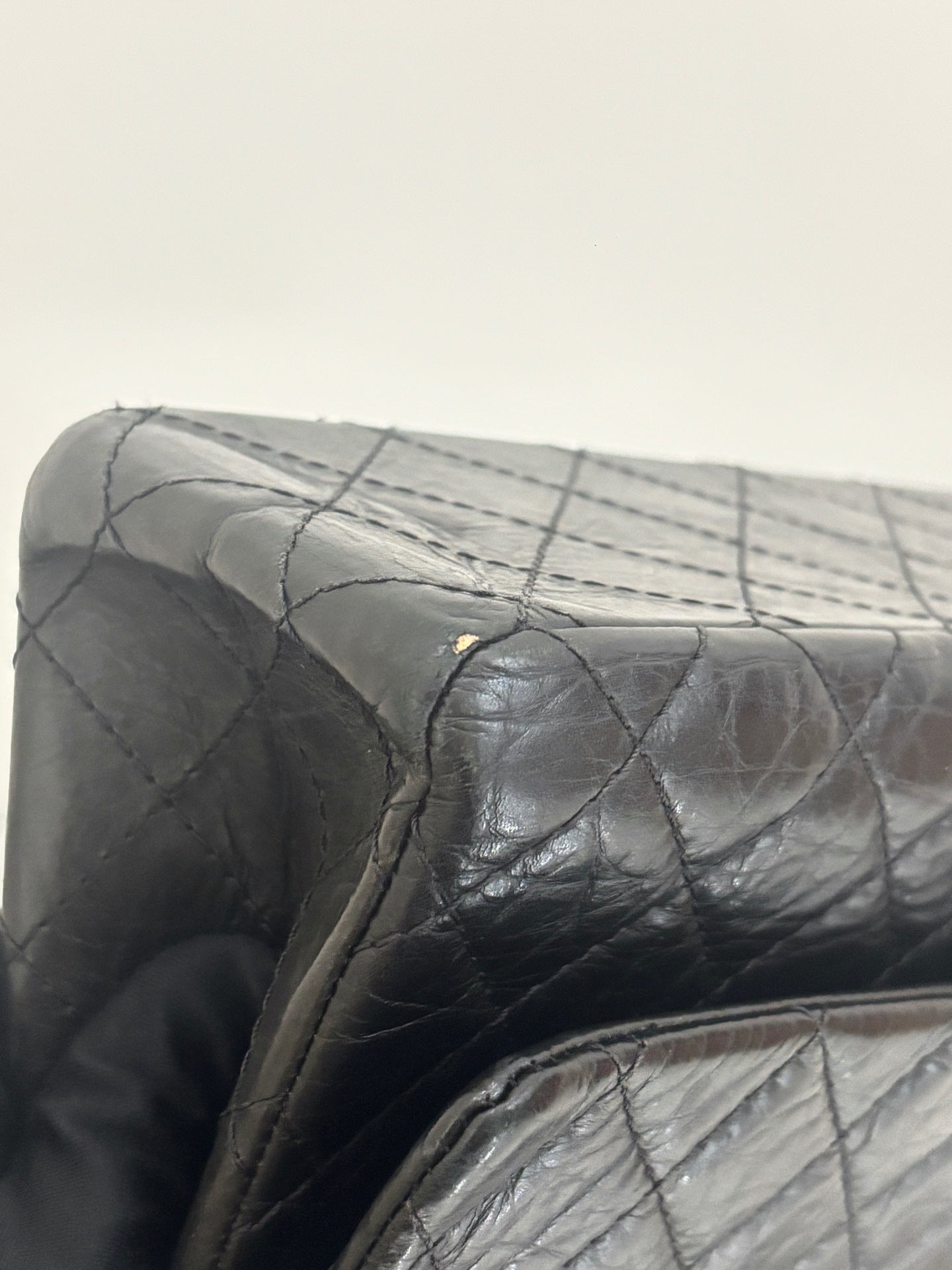 Chanel - 2.55 - Leather - Black