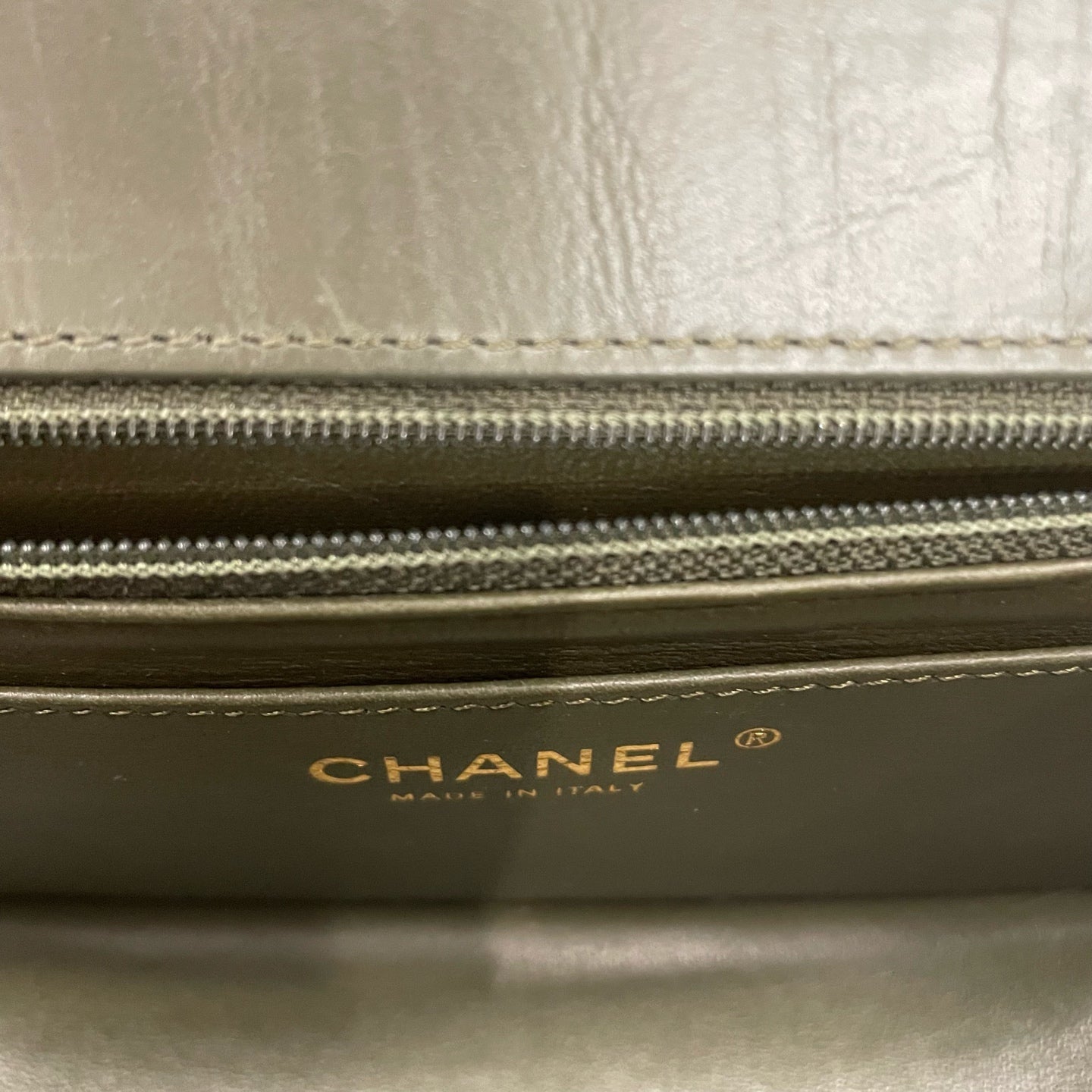 Chanel - 2.55 - Leather - Green