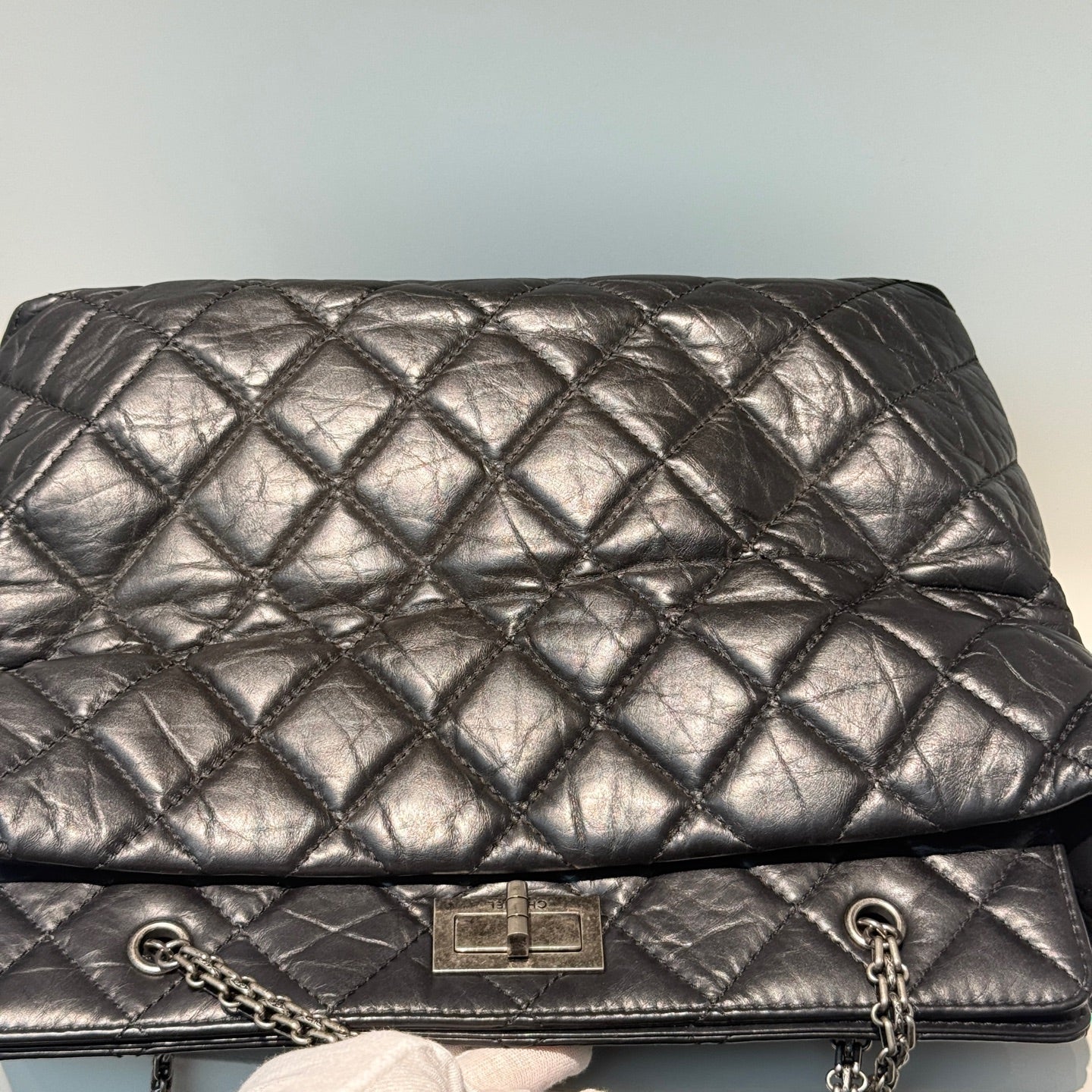 Chanel - 2.55 - Leather - Black