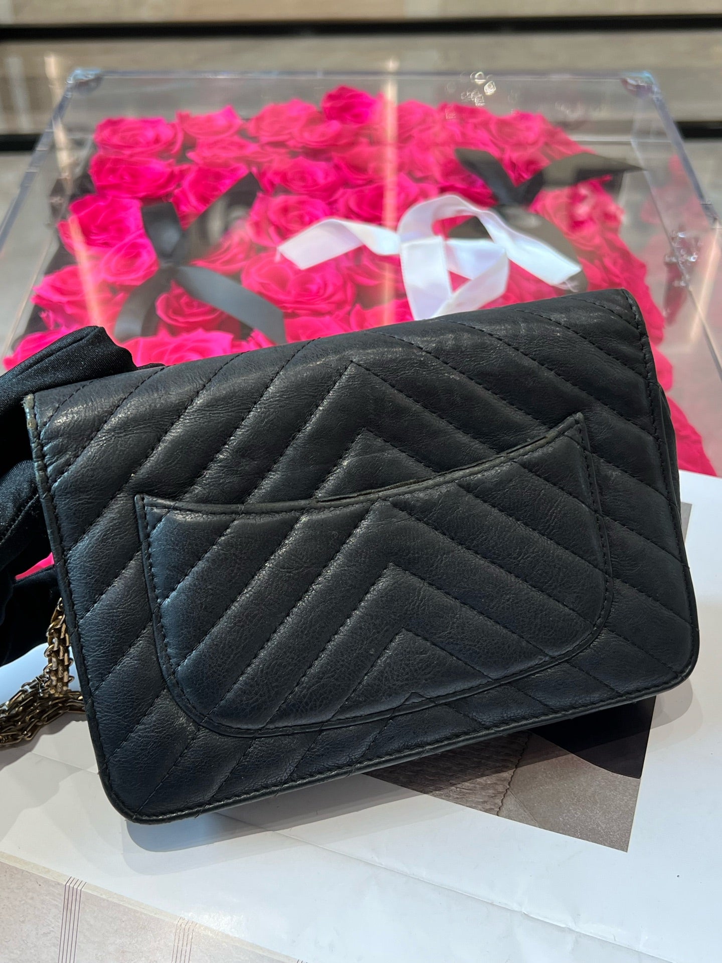 Chanel - 2.55 - Leather - Black