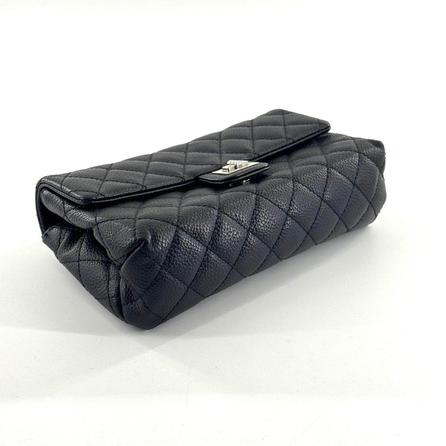 Chanel - 2.55 Belt Bag - Grained calfskin leather - Black - (mini)