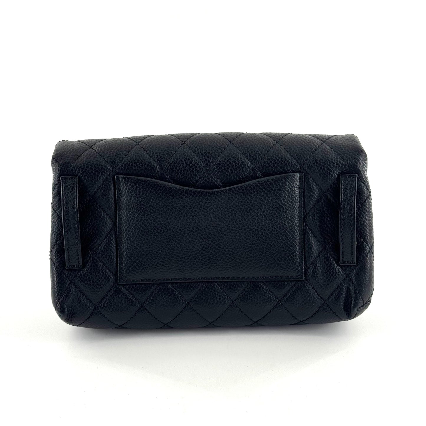 Chanel - 2.55 Belt Bag - Grained calfskin leather - Black - (mini)