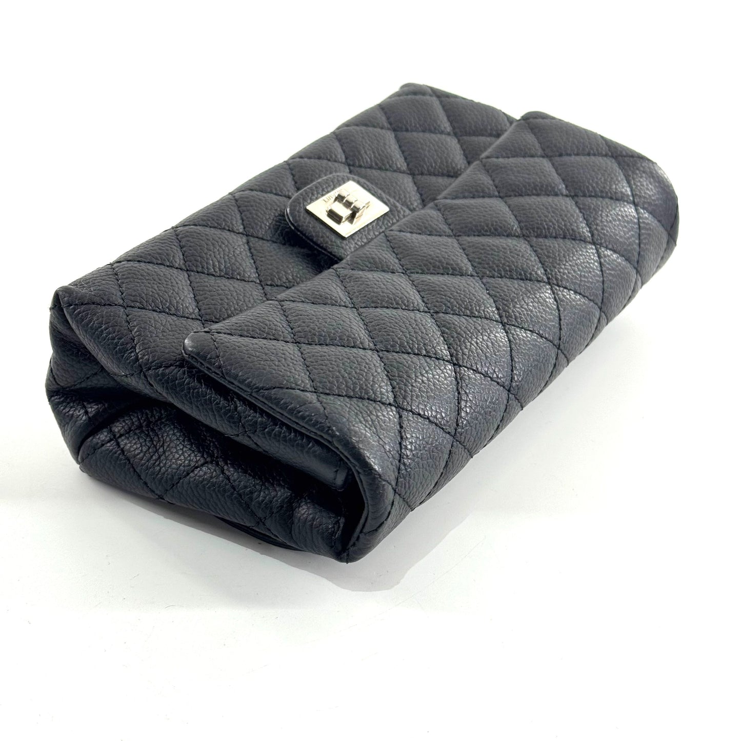 Chanel - 2.55 Belt Bag - Grained calfskin leather - Black - (mini)