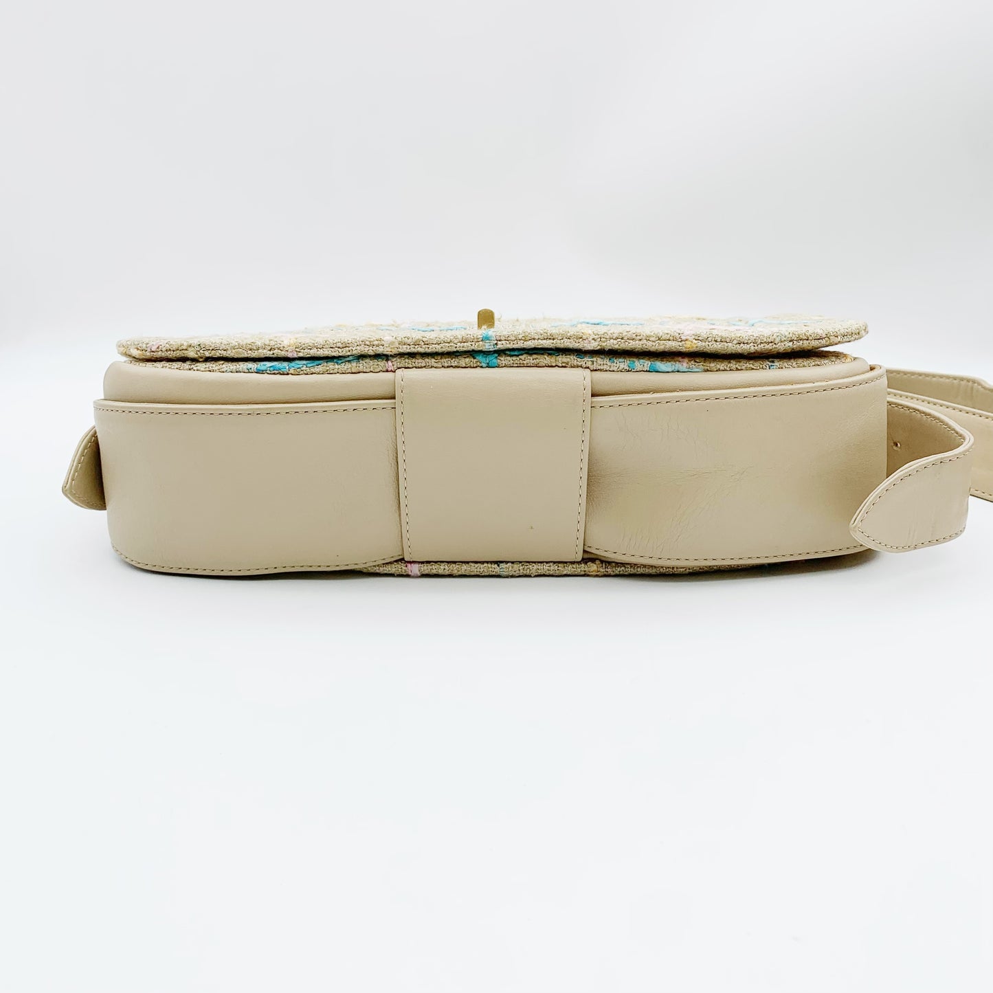 Chanel - 2.55 - Cloth - Beige - (Other)