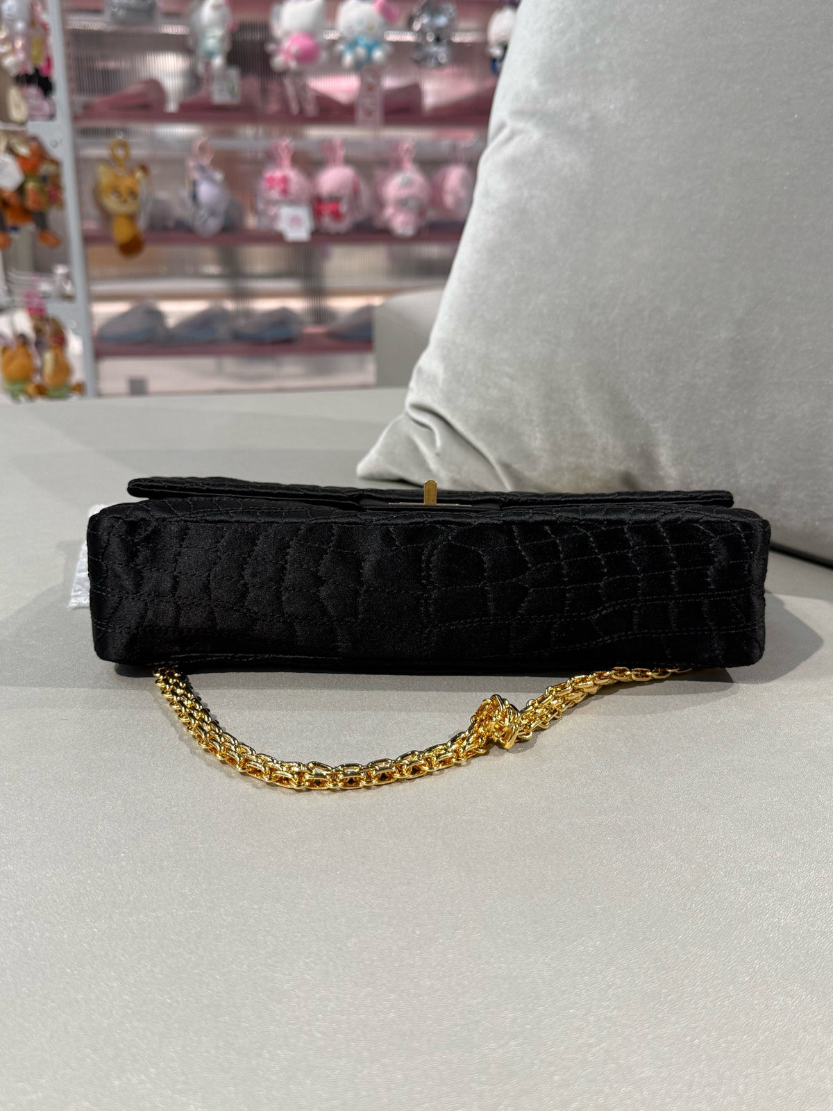 Chanel - 2.55 - Cloth - Black - (small)