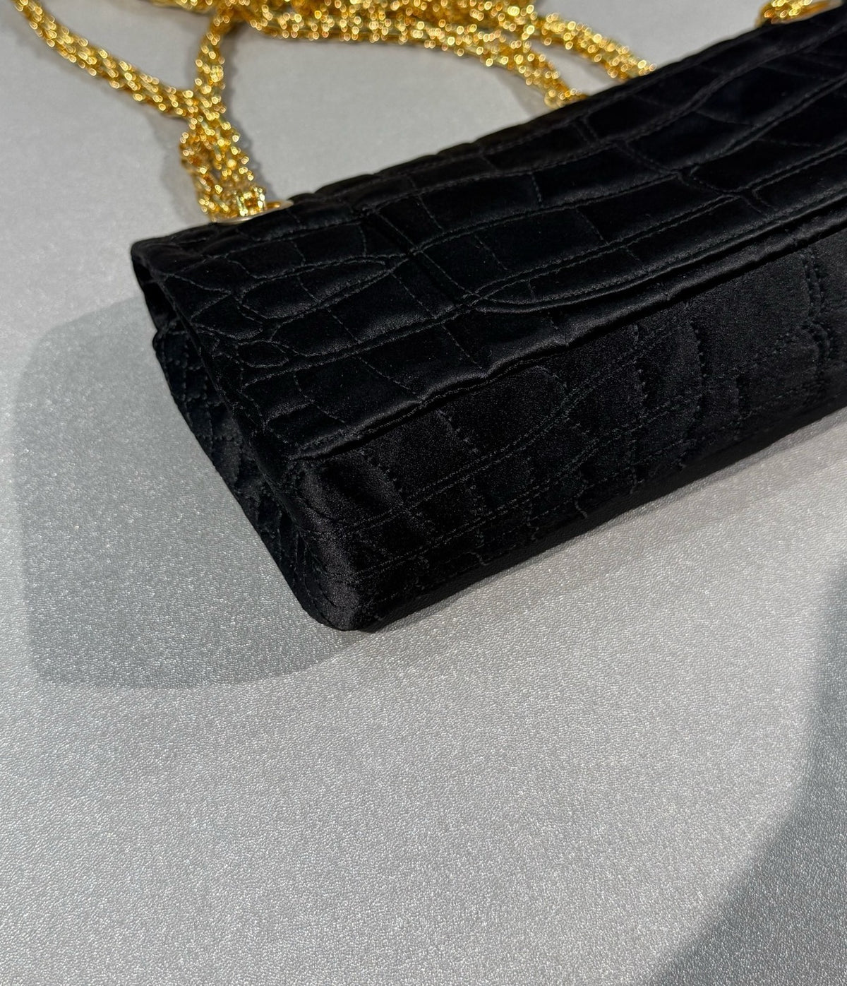 Chanel - 2.55 - Cloth - Black - (small)