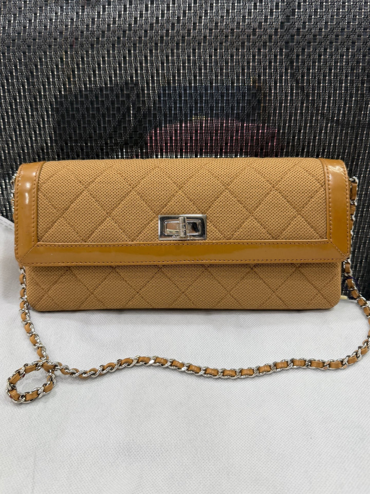 Chanel - 2.55 - Cloth - Camel