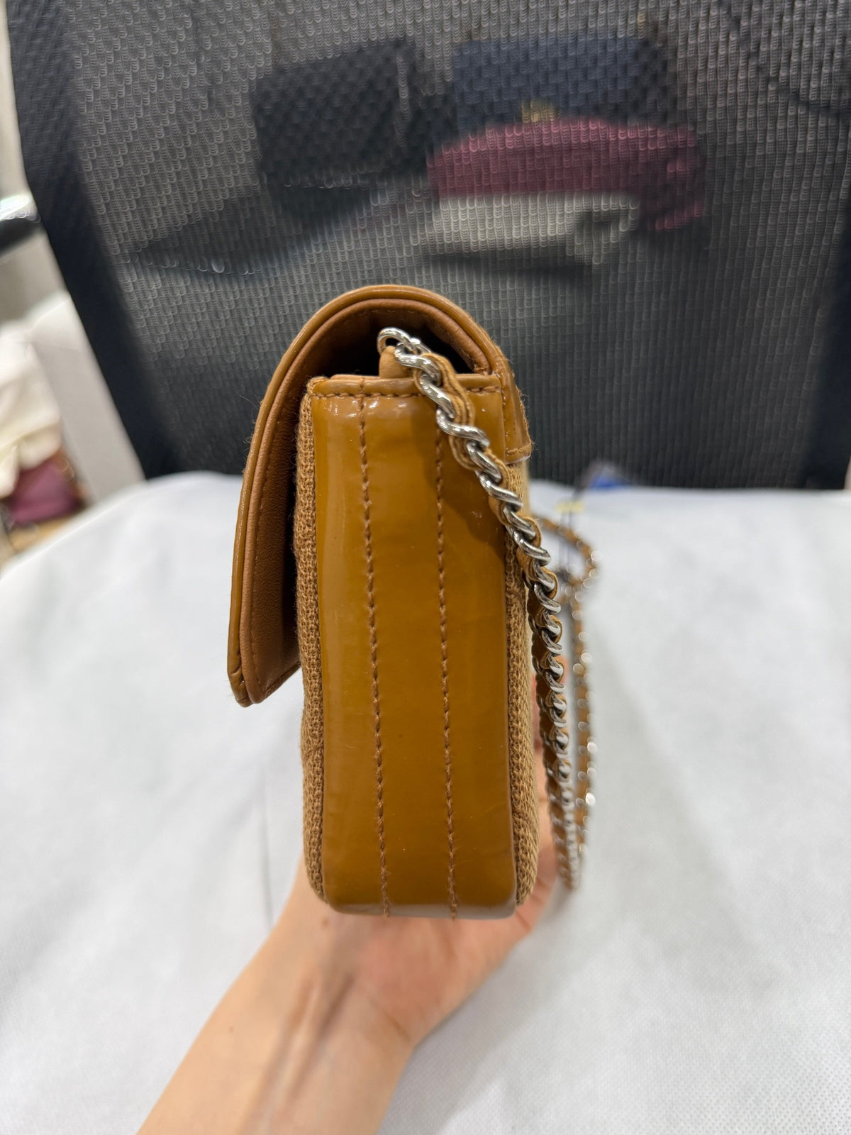 Chanel - 2.55 - Cloth - Camel