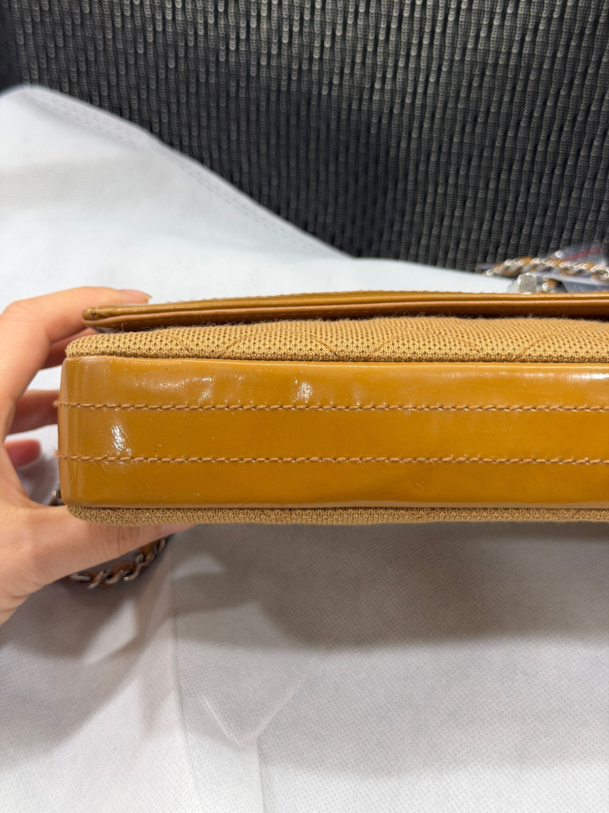 Chanel - 2.55 - Cloth - Camel