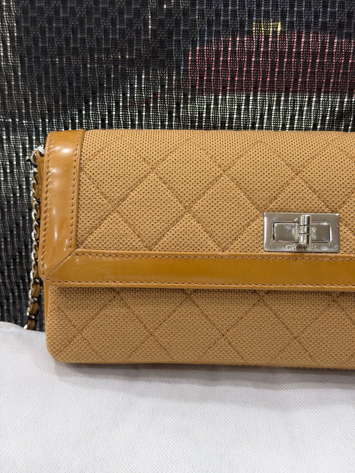 Chanel - 2.55 - Cloth - Camel