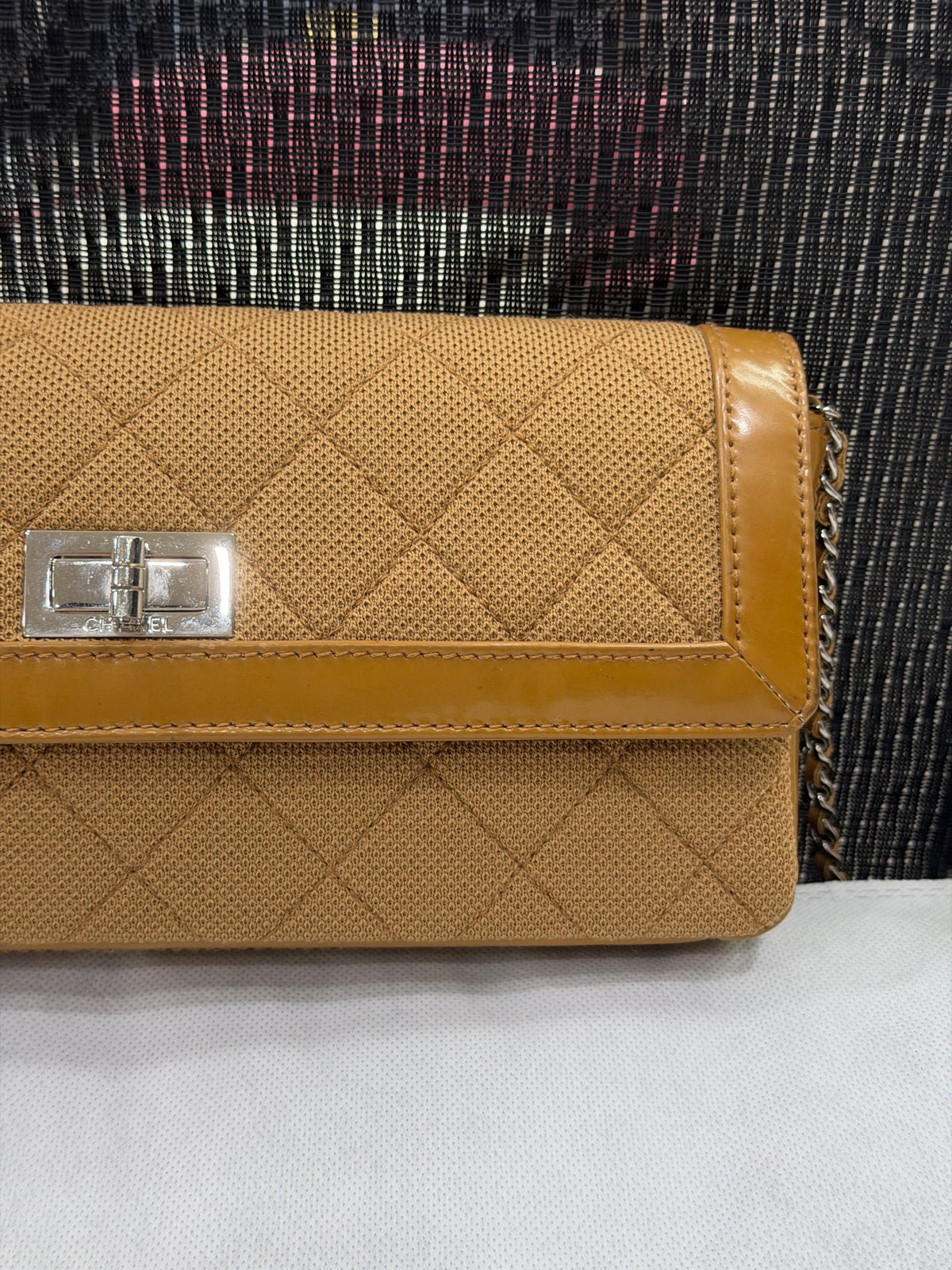 Chanel - 2.55 - Cloth - Camel