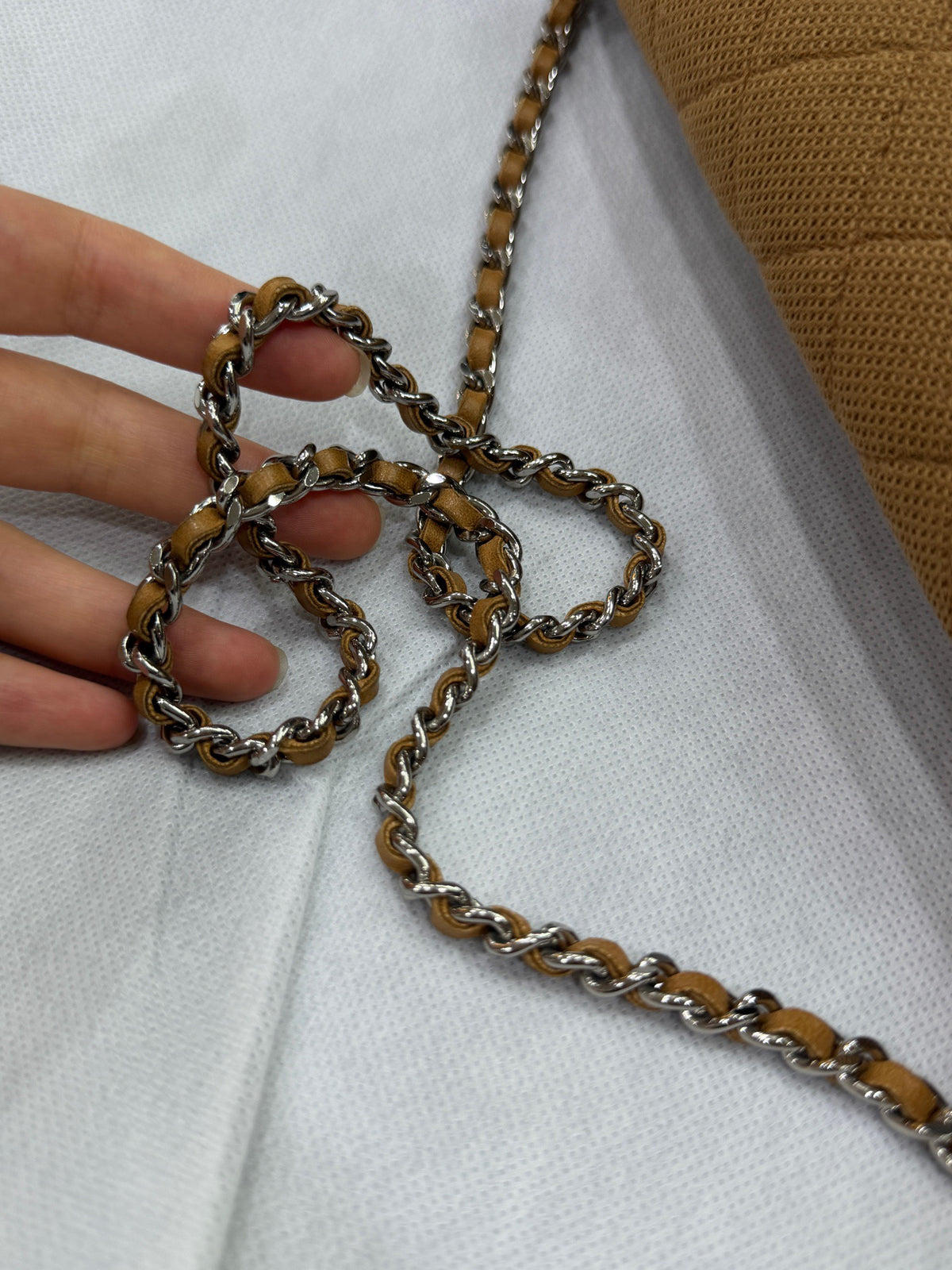 Chanel - 2.55 - Cloth - Camel