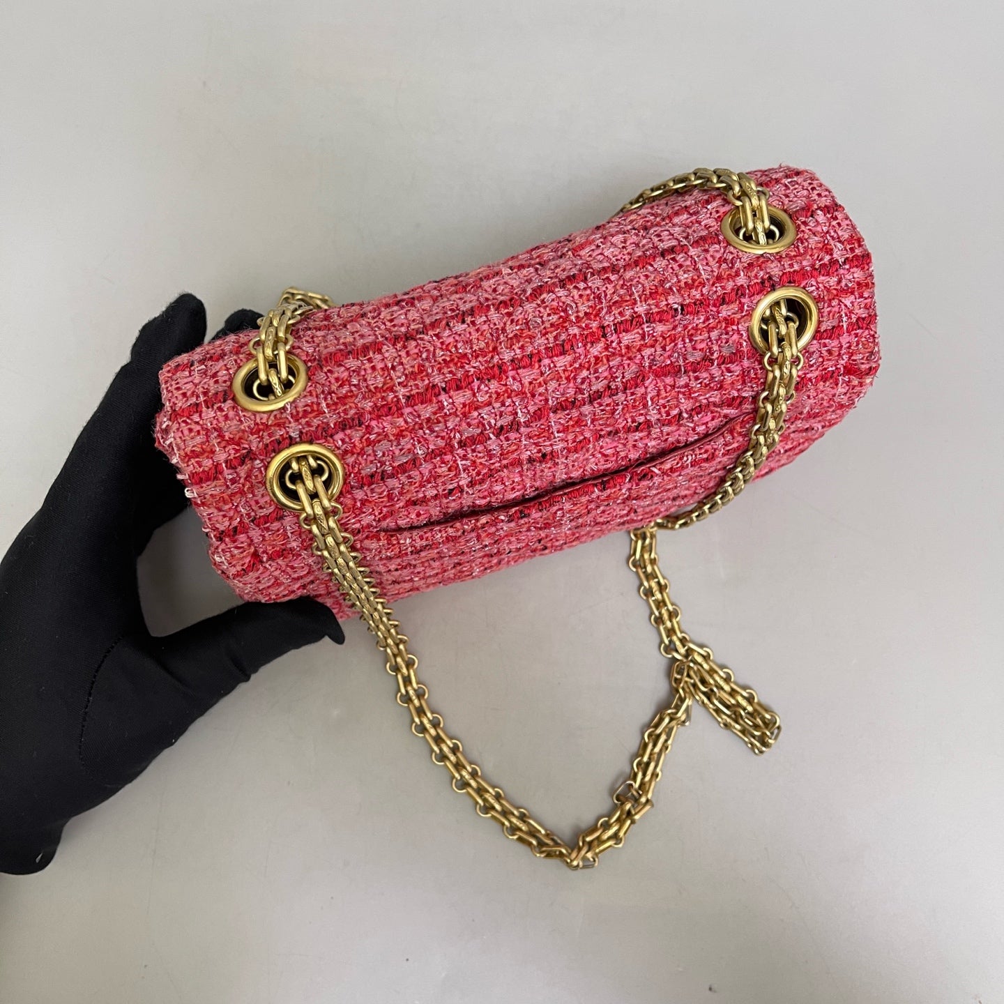 Chanel - 2.55 - Cloth - Pink - (mini)