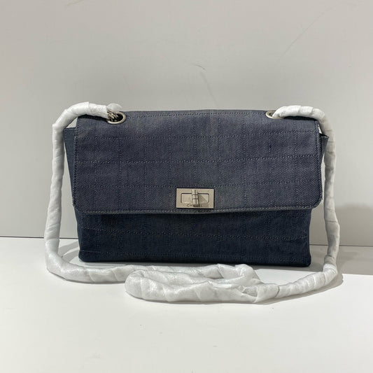 Chanel - 2.55 - Denim - Deep Blue - (medium)