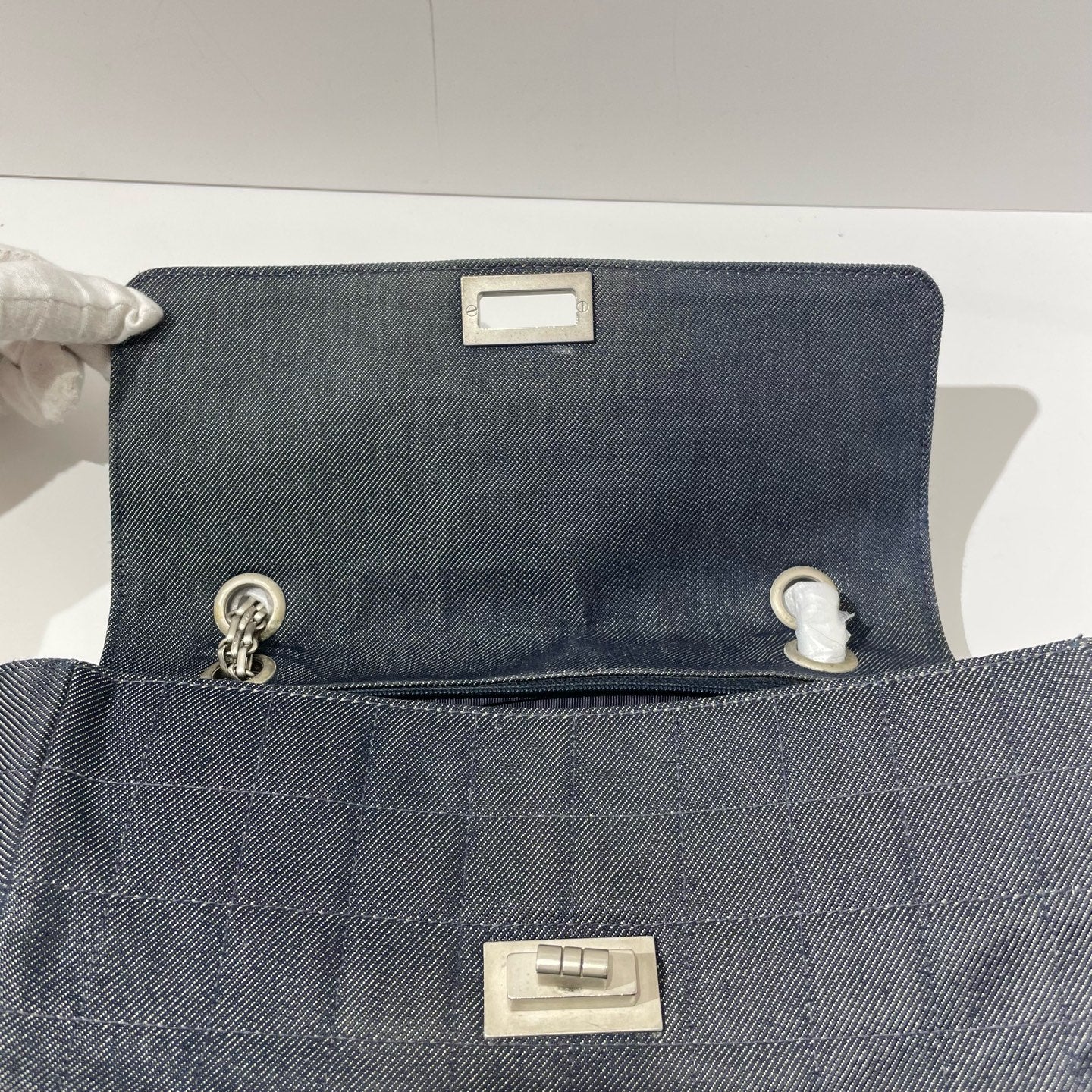 Chanel - 2.55 - Denim - Deep Blue - (medium)