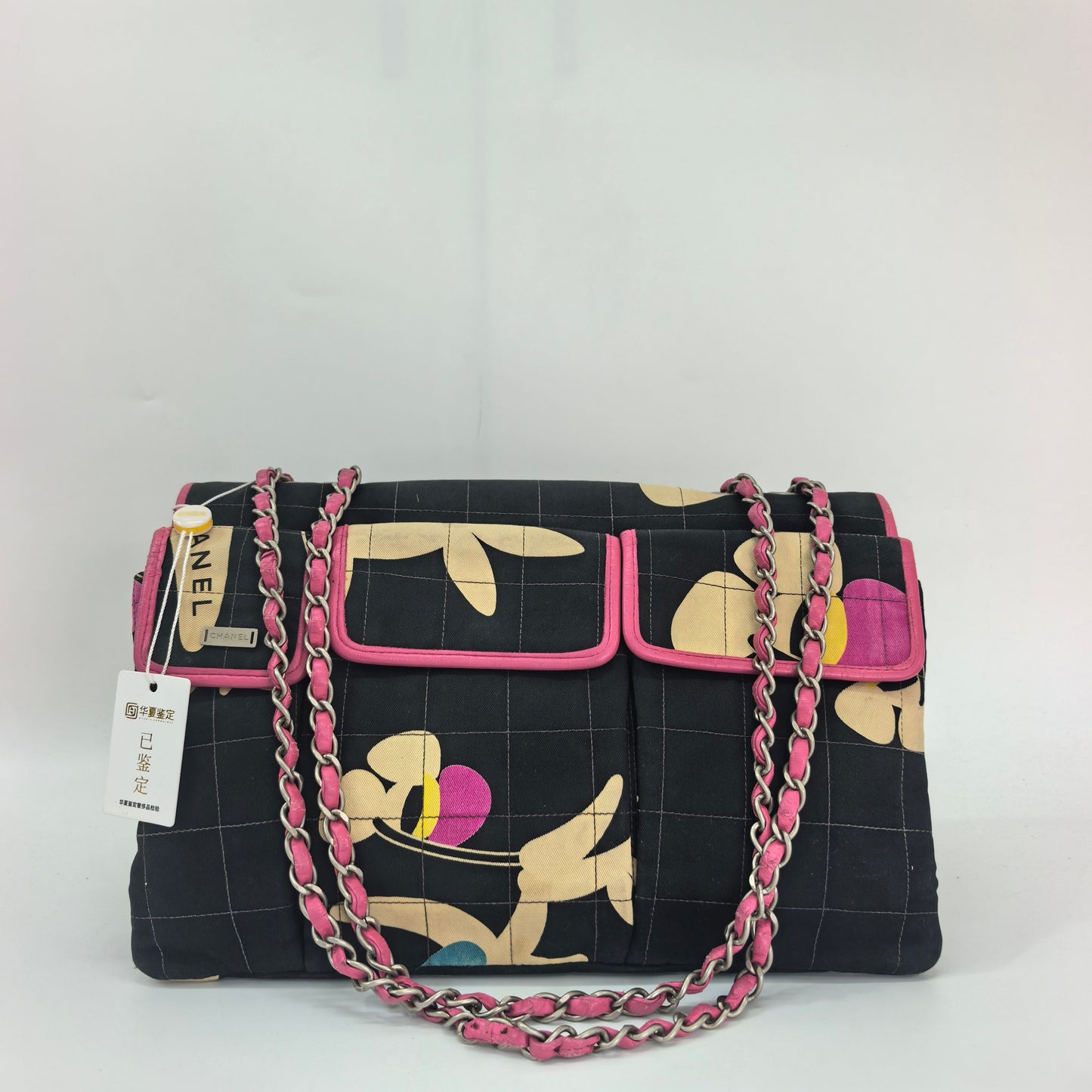 Chanel - 2.55 Gemini Double Face - Fabric - Black - (medium)
