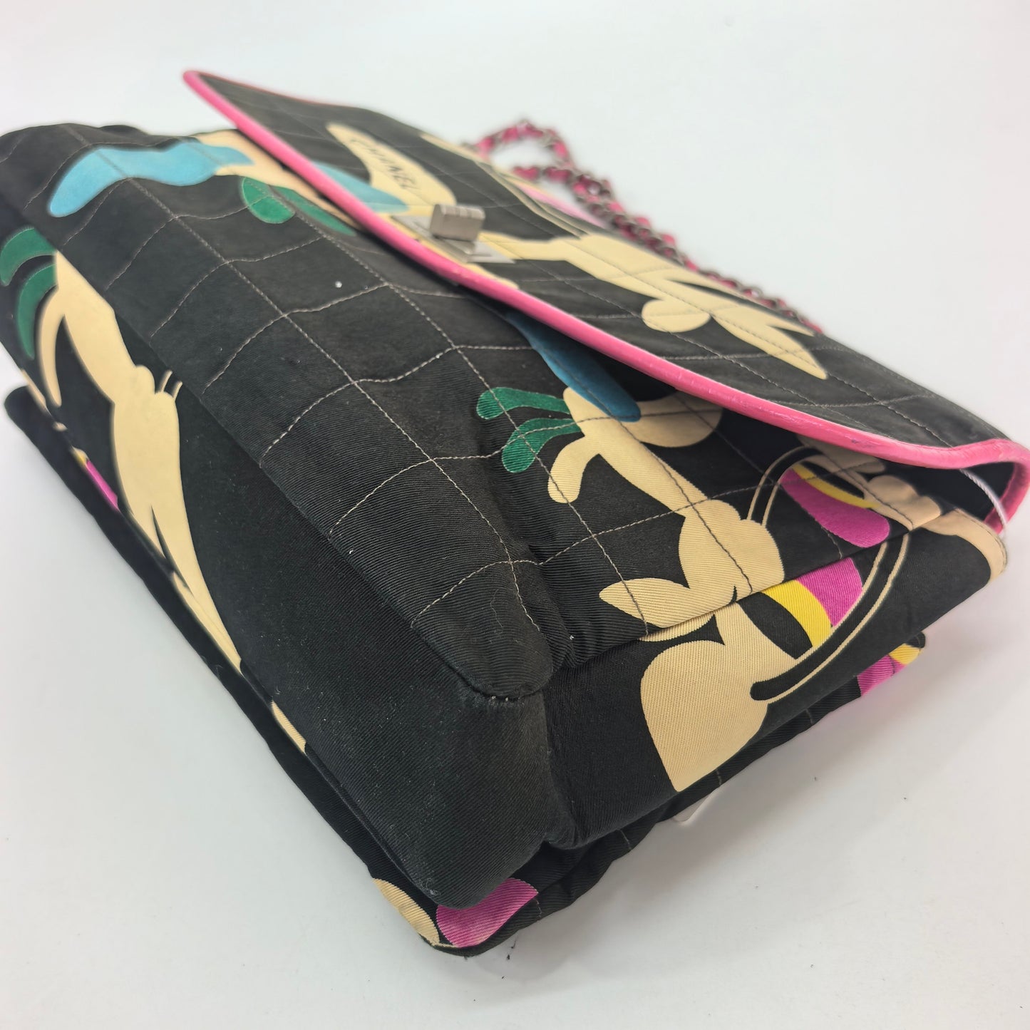 Chanel - 2.55 Gemini Double Face - Fabric - Black - (medium)