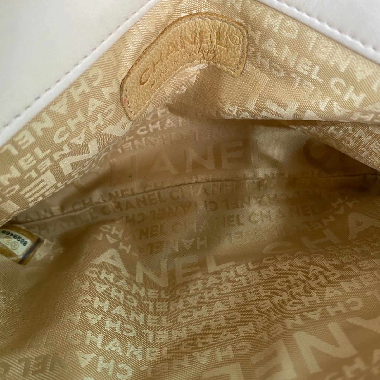 Chanel - 2.55 - Leather - Beige - (mini)