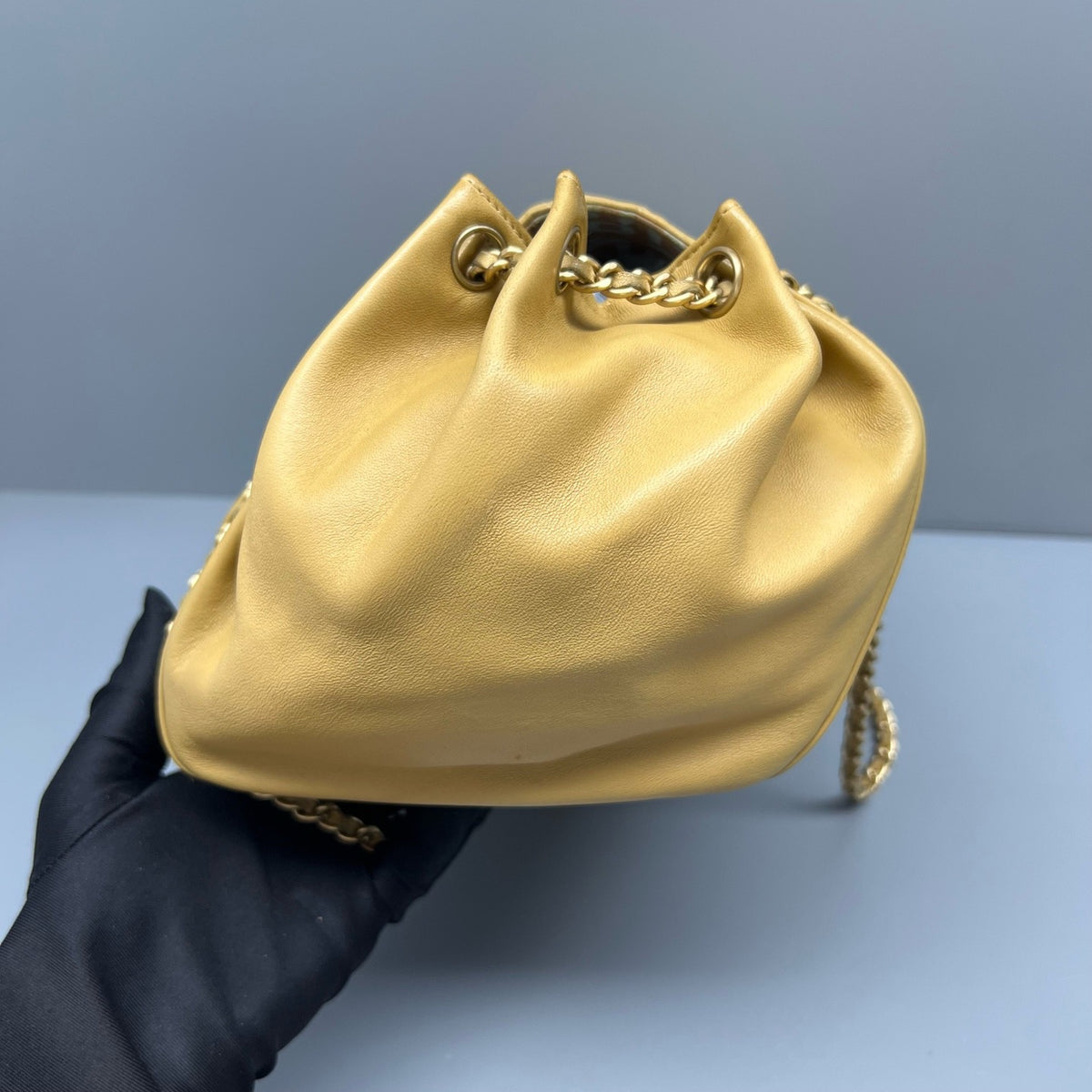 Chanel - 2.55 - Leather - Beige - (small)