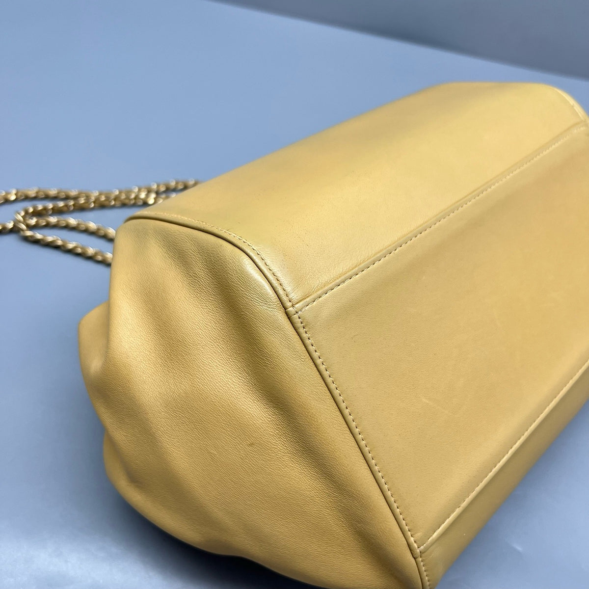 Chanel - 2.55 - Leather - Beige - (small)
