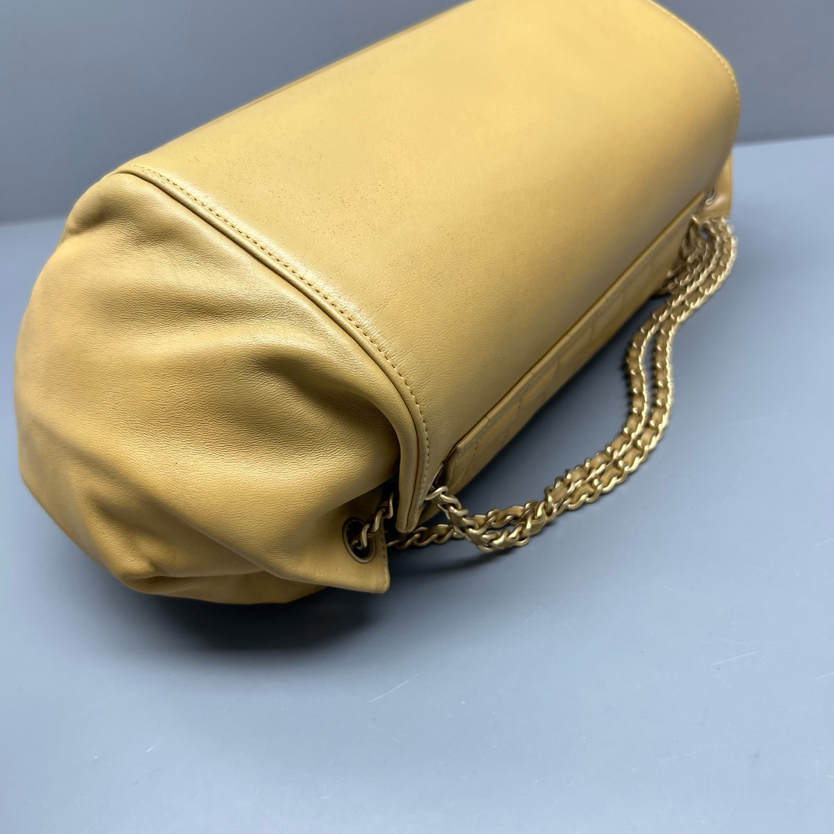 Chanel - 2.55 - Leather - Beige - (small)