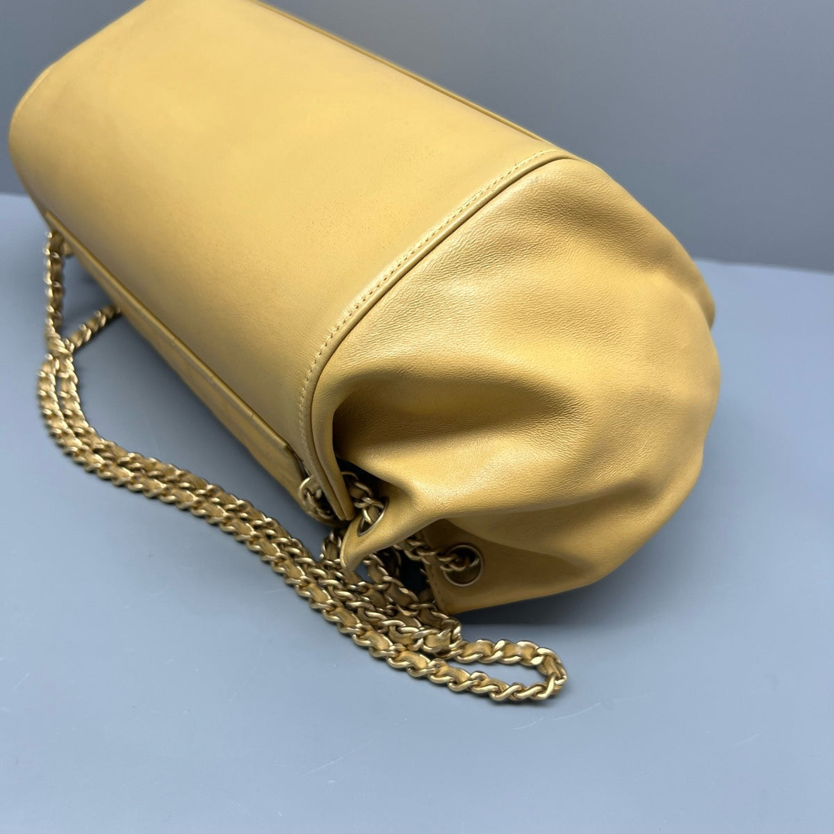 Chanel - 2.55 - Leather - Beige - (small)