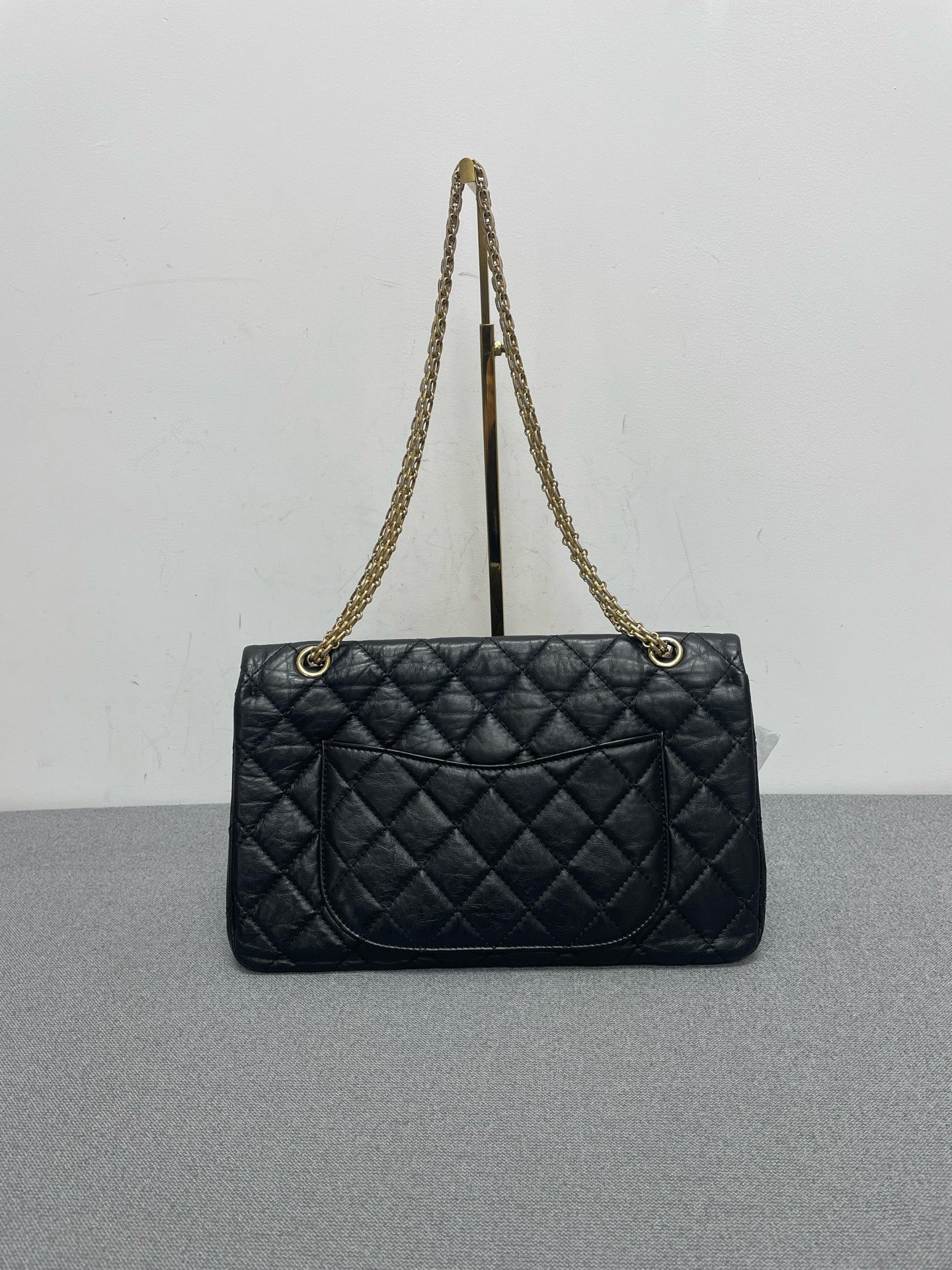 Chanel - 2.55 - Leather - Black - (large)