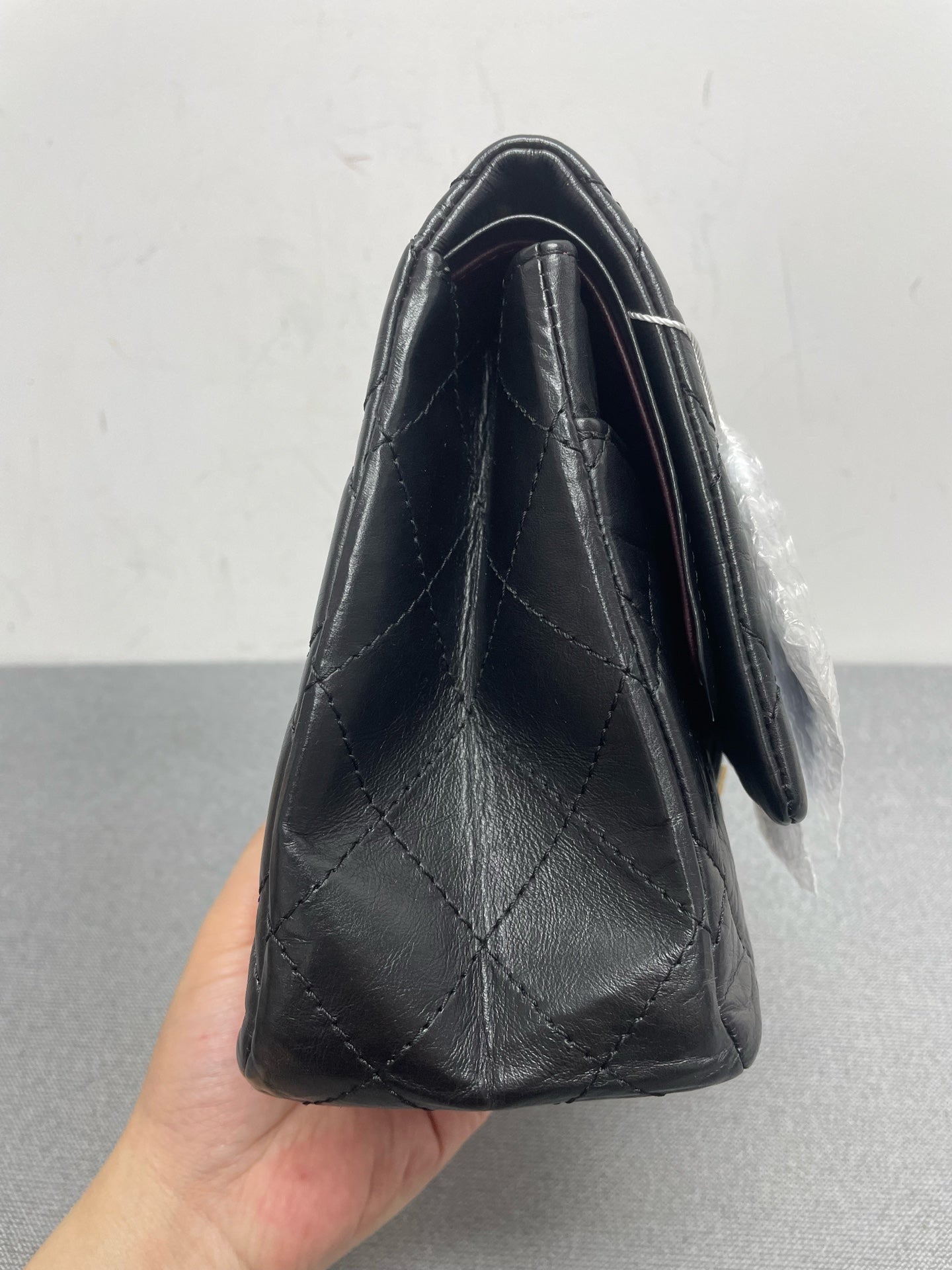 Chanel - 2.55 - Leather - Black - (large)
