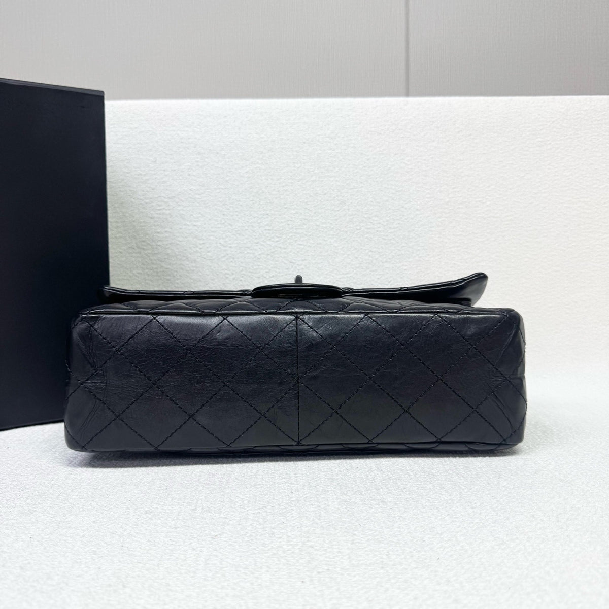 Chanel - 2.55 - Leather - Black - (Large)