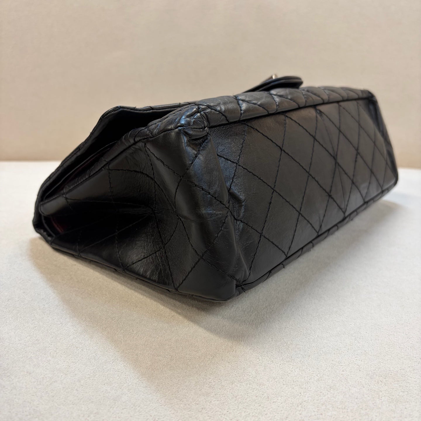 Chanel - 2.55 - Leather - Black - (large)