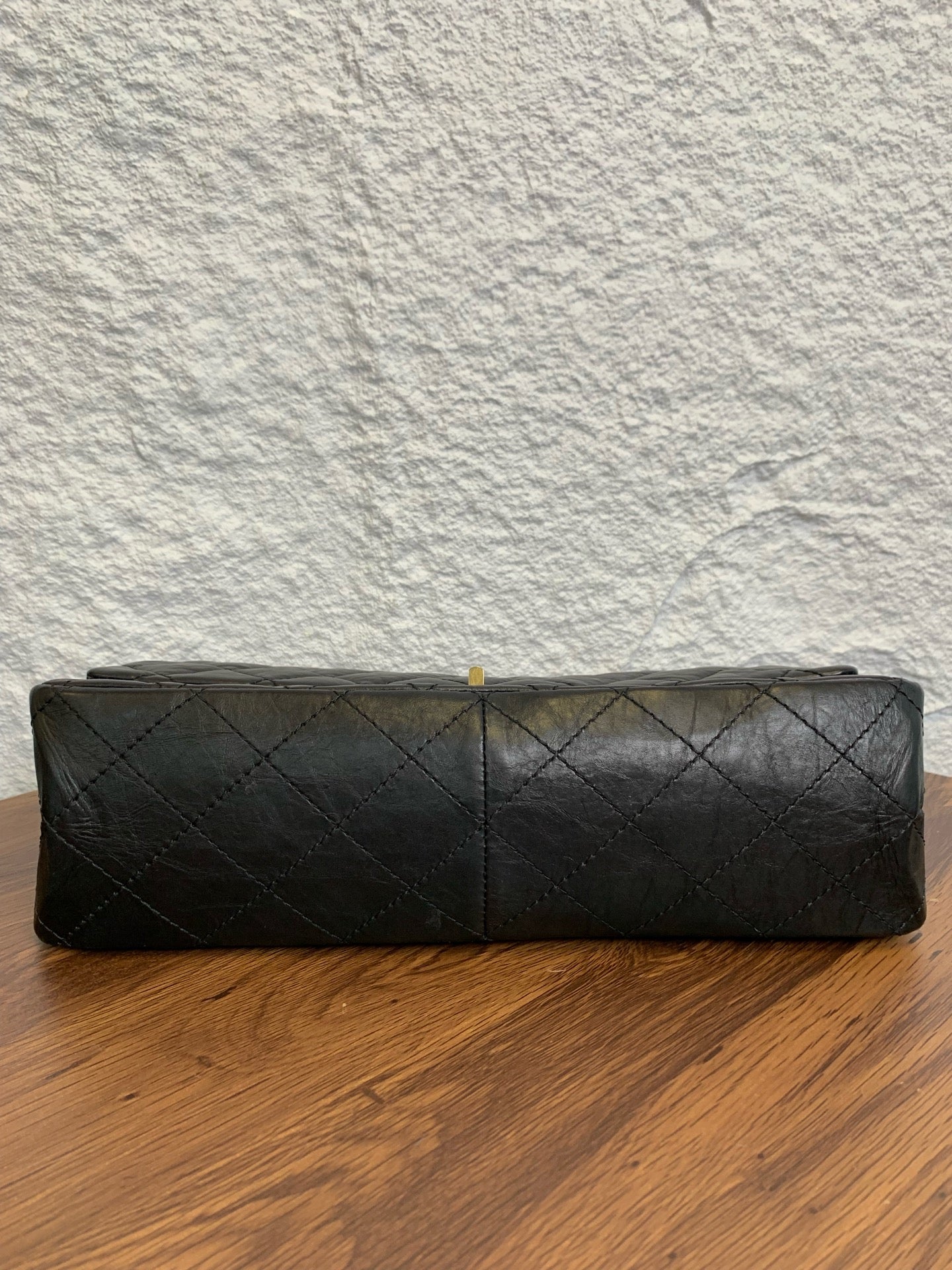 Chanel - 2.55 - Leather - Black - (large)