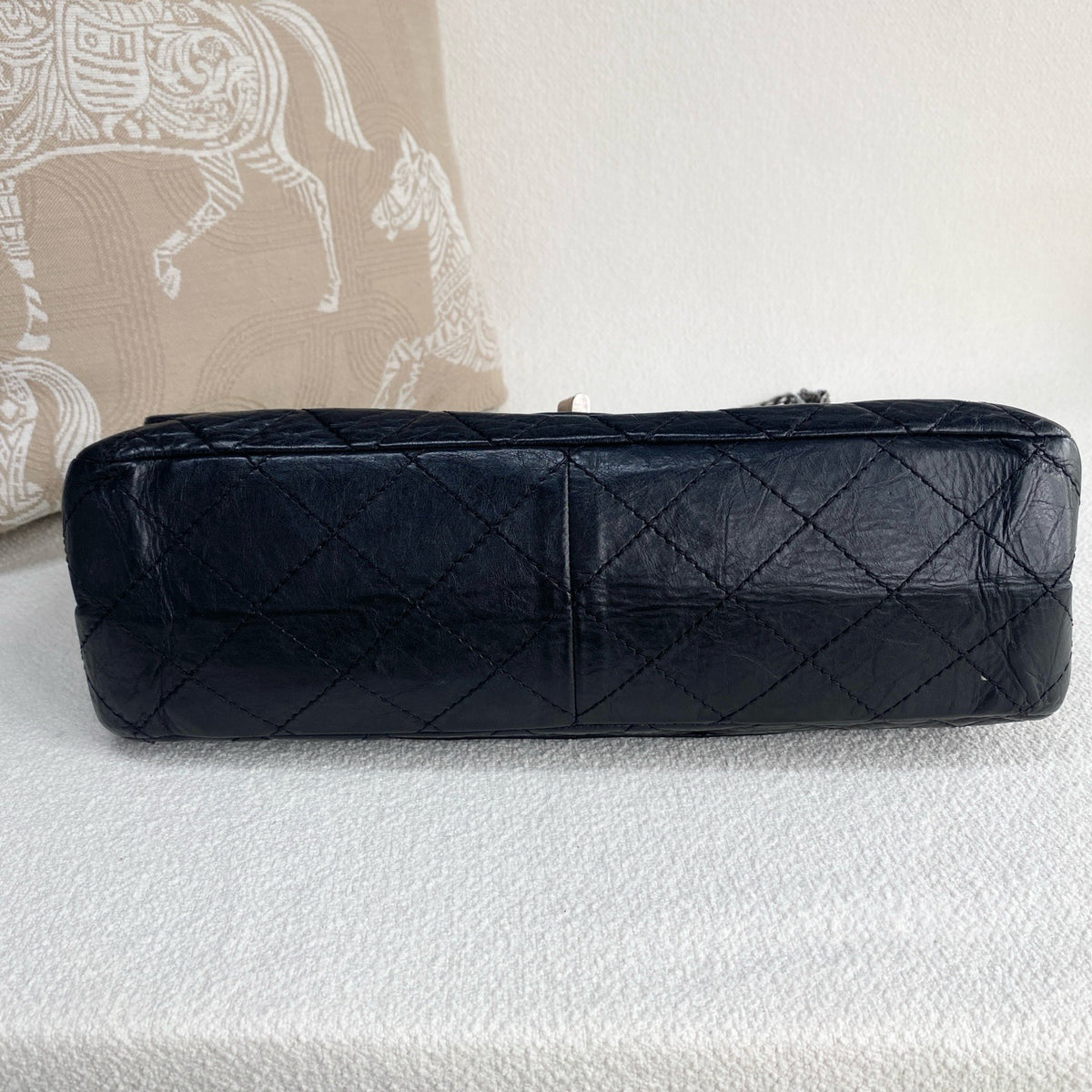 Chanel - 2.55 - Leather - Black - (large)