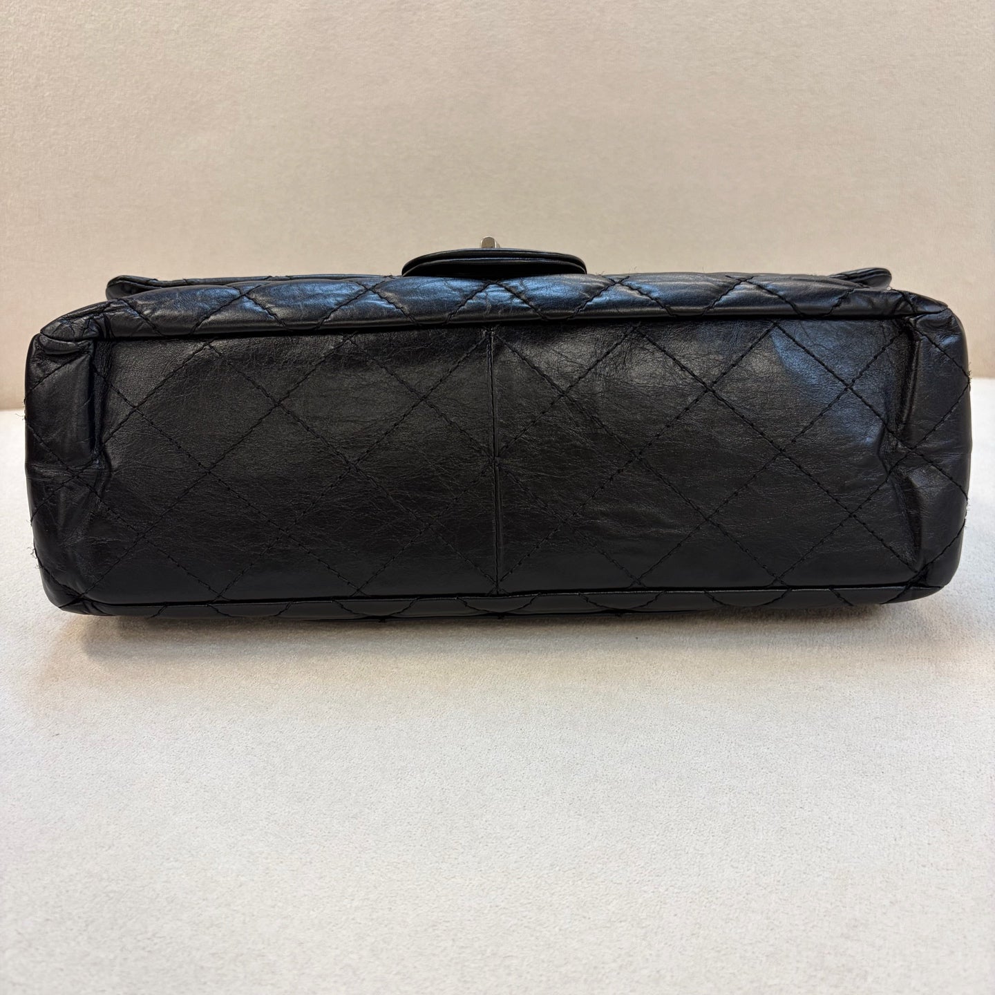 Chanel - 2.55 - Leather - Black - (large)