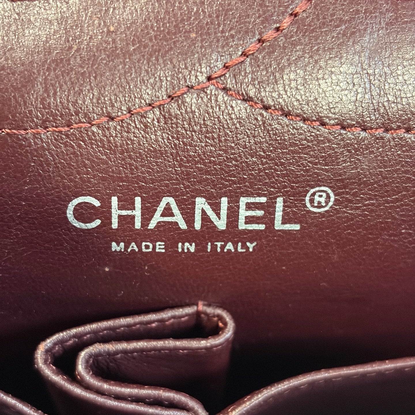 Chanel - 2.55 - Leather - Black - (large)