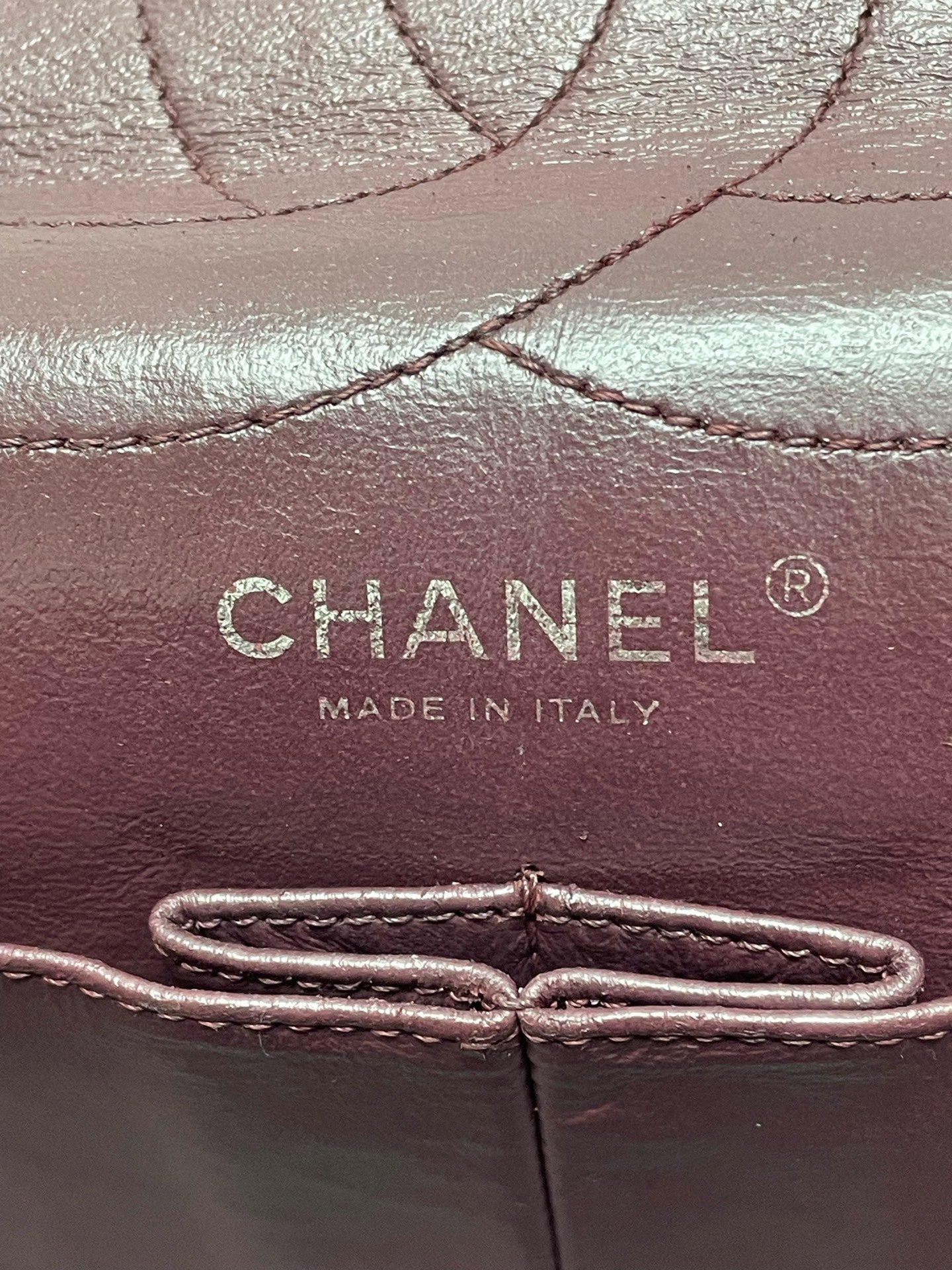 Chanel - 2.55 - Leather - Black - (large)