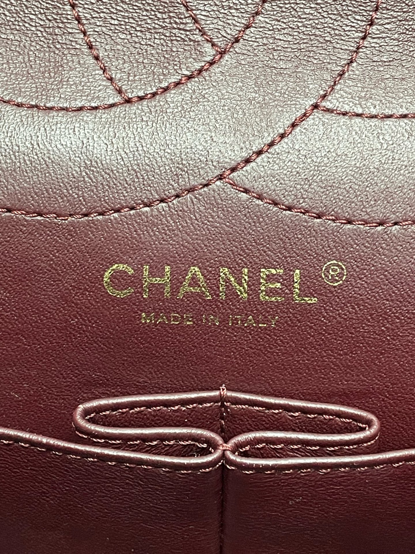 Chanel - 2.55 - Leather - Black - (large)