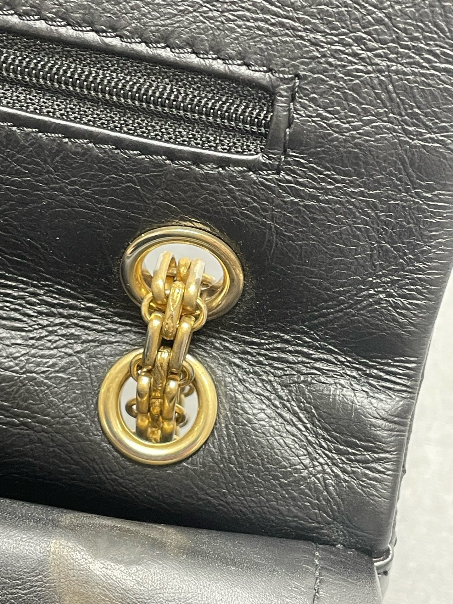 Chanel - 2.55 - Leather - Black - (large)