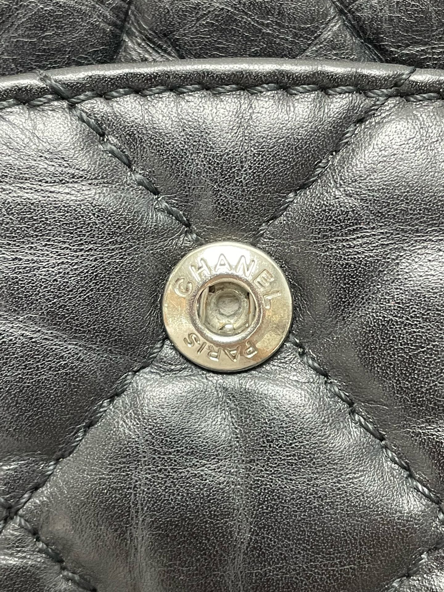 Chanel - 2.55 - Leather - Black - (Large)