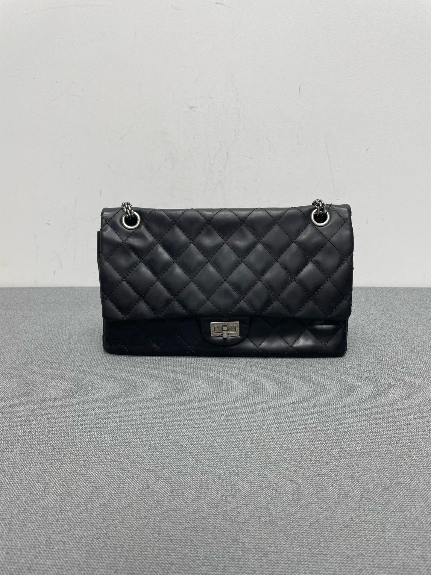 Chanel - 2.55 - Leather - Black - (medium)