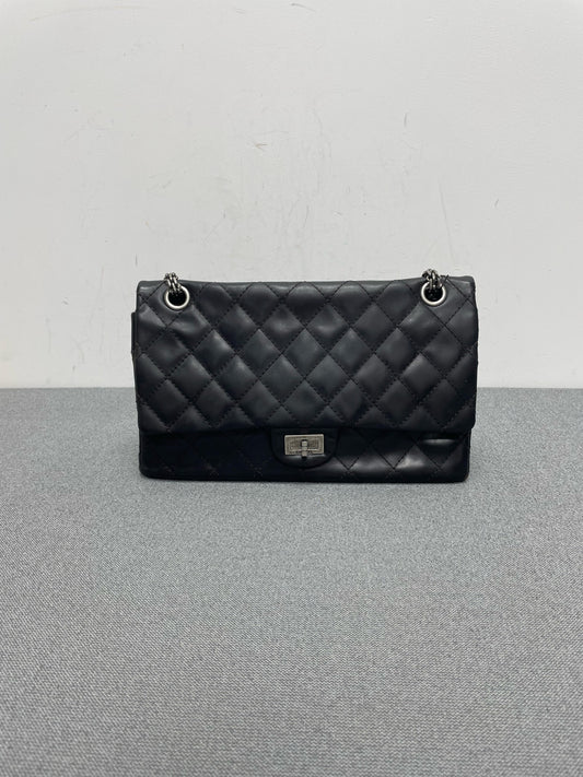 Chanel - 2.55 - Leather - Black - (medium)